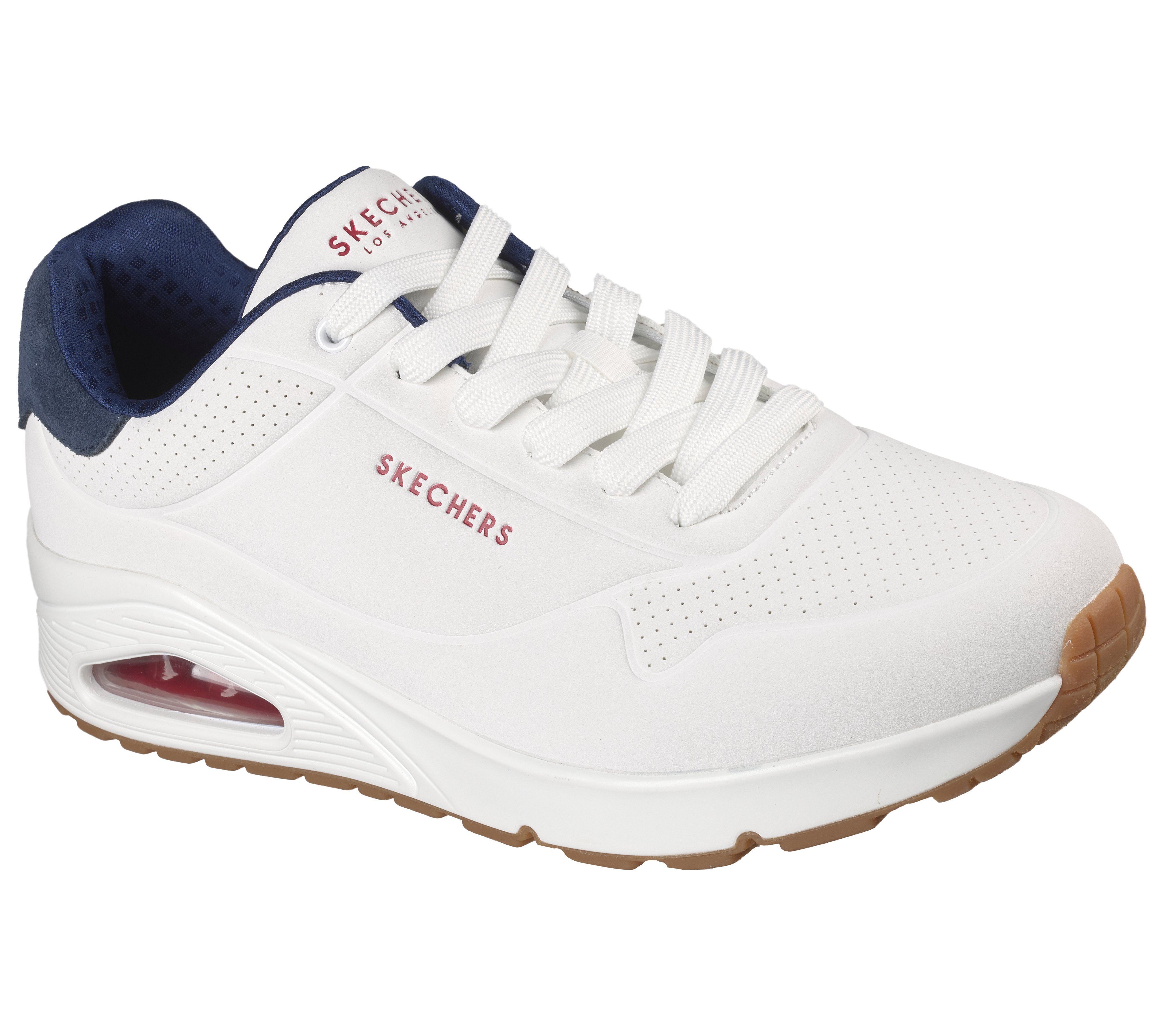 Skechers "UNO-SUITED ON AIR" Freizeitschuh, Halbschuh, Schnürschuh mit modischer Keilsohle