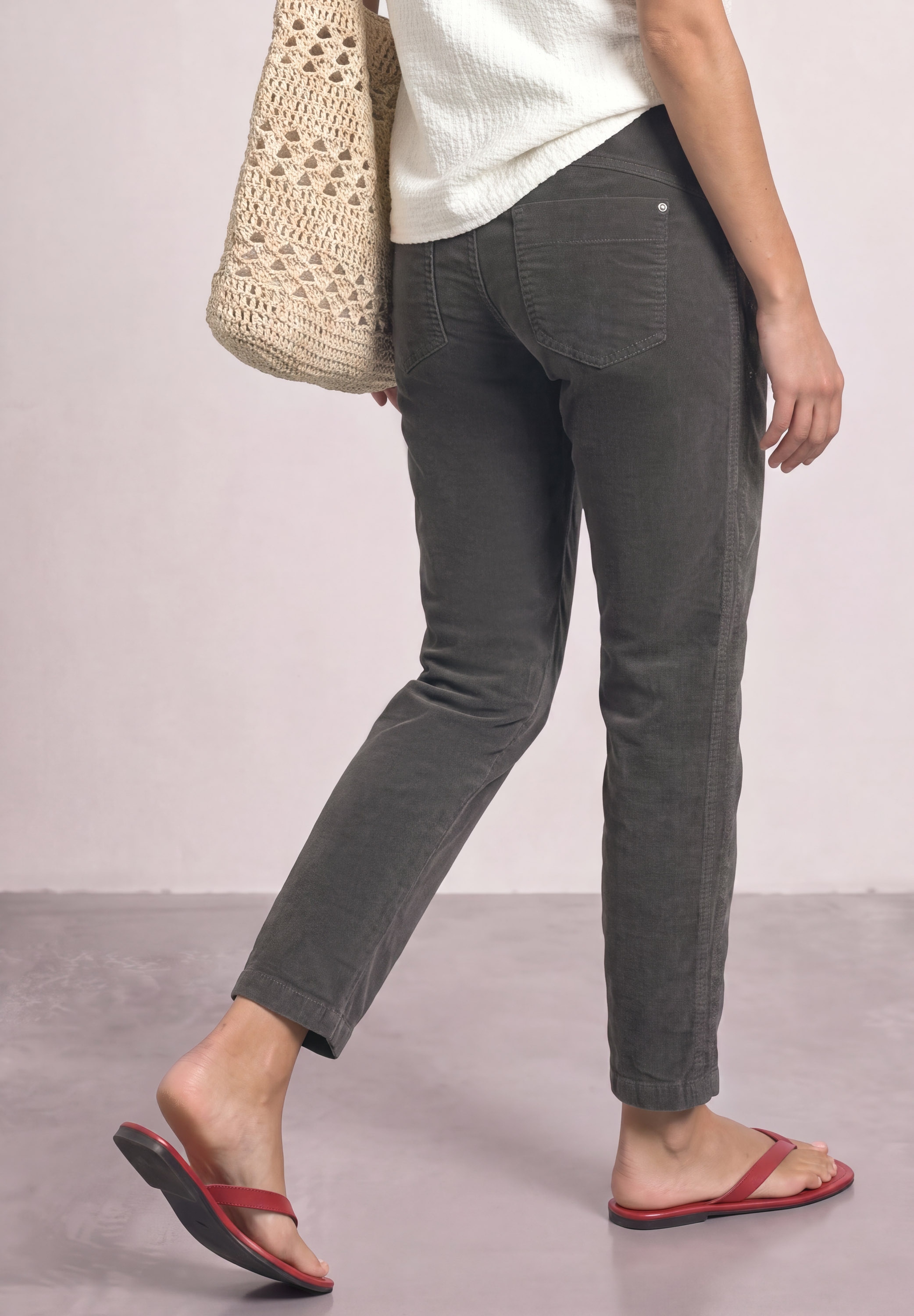 STREET ONE Cordhose  in Cord-Optik