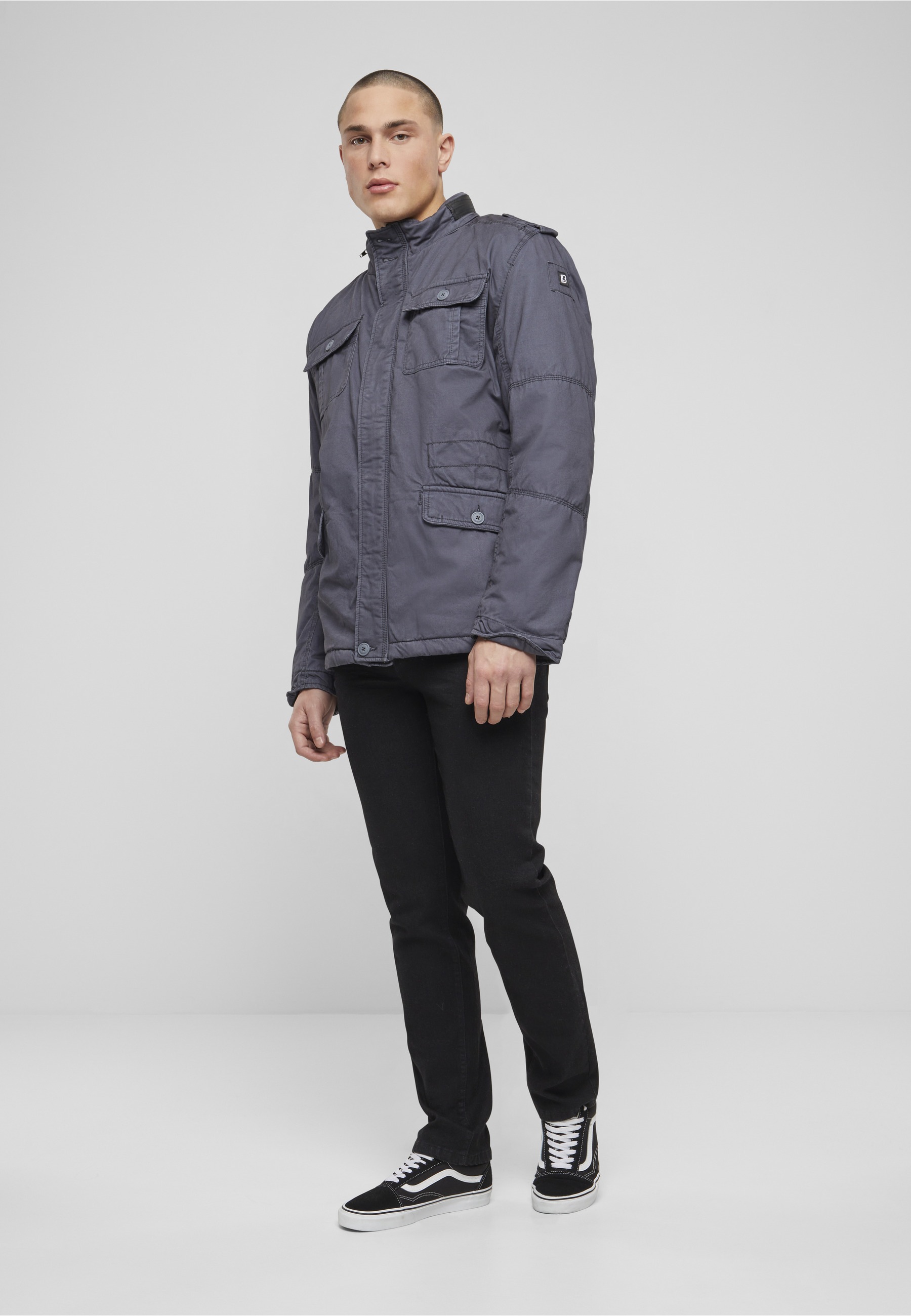 Brandit Allwetterjacke »Brandit Herren Britannia Winter Jacket« 1 Stk. tlg. ohne Kapuze