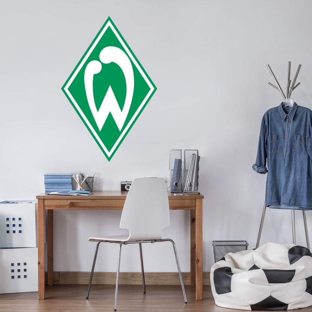 Wall-Art Wandtattoo »Fußball Werder bestellen BAUR Bremen St.) | Logo«, (1