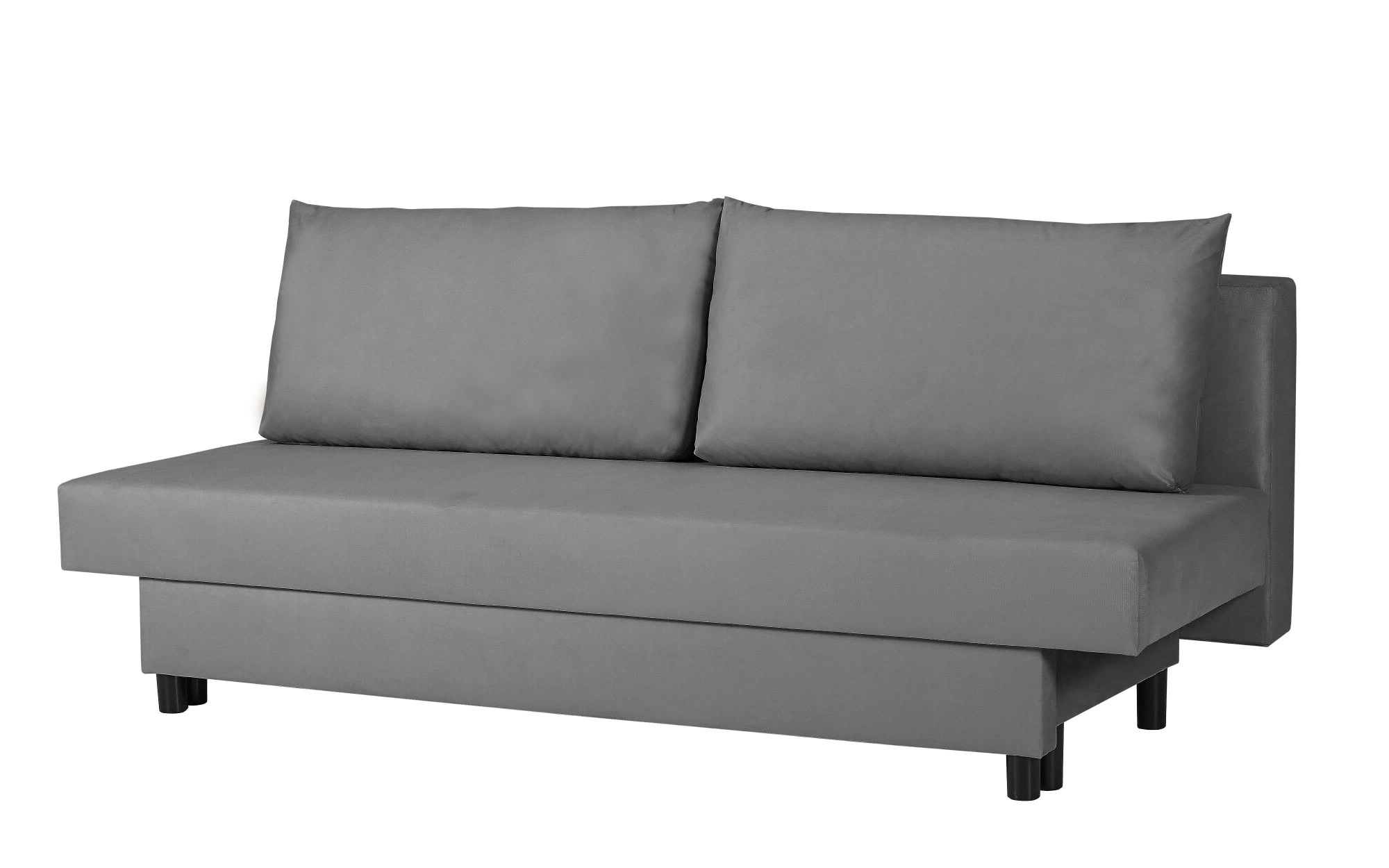 INOSIGN 3-Sitzer »SAWYER Schlafsofa mit Bettkasten und Wellenunterfederung«, pflegeleichte Bezüge: Velvet & Struktur, B/T/H 193/86/83,5 cm