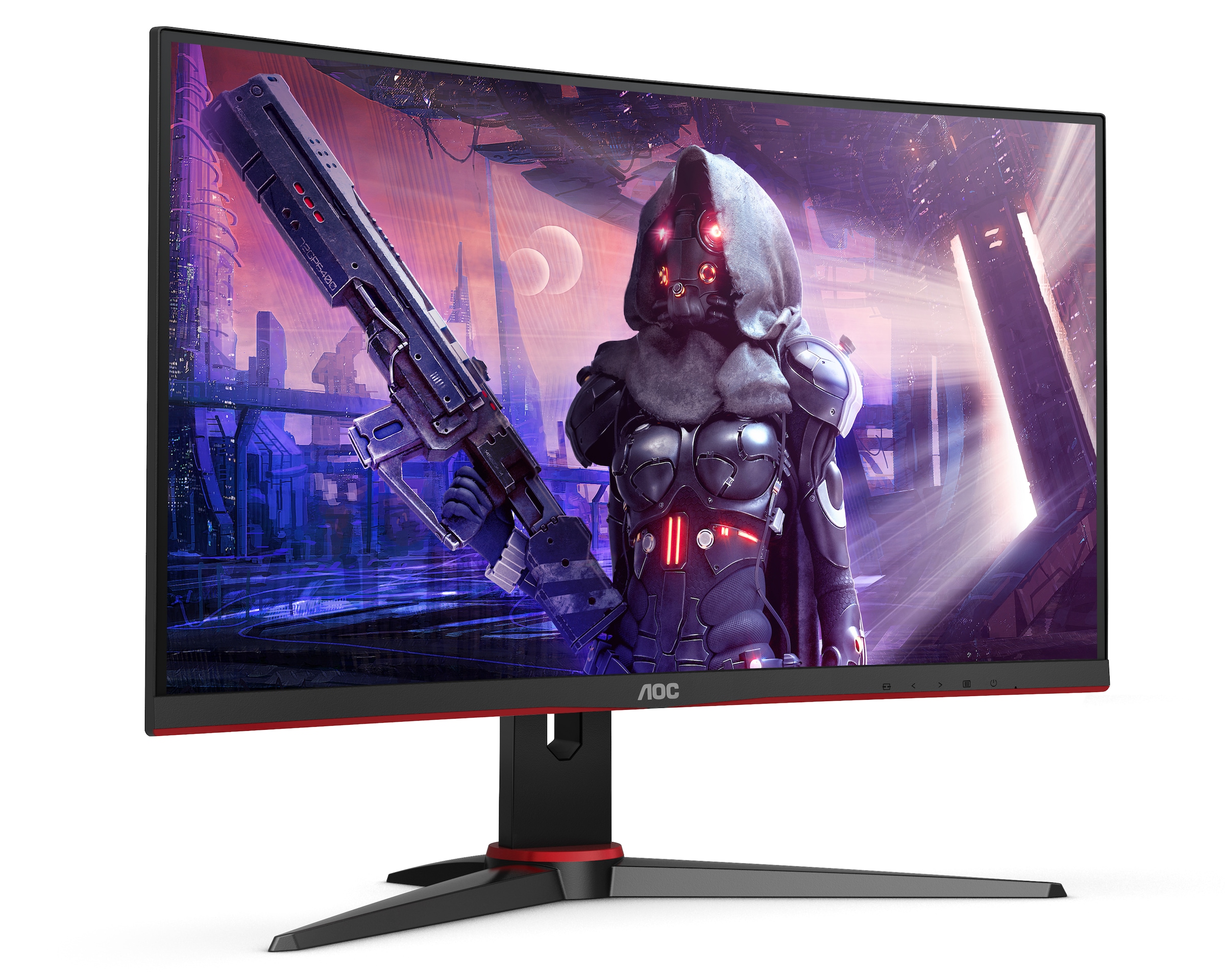 Hyrican Gaming-PC-Komplettsystem »Rockstar SET02189«, Windows 11, inklusive 24" Monitor AOC C24G2AE/BK