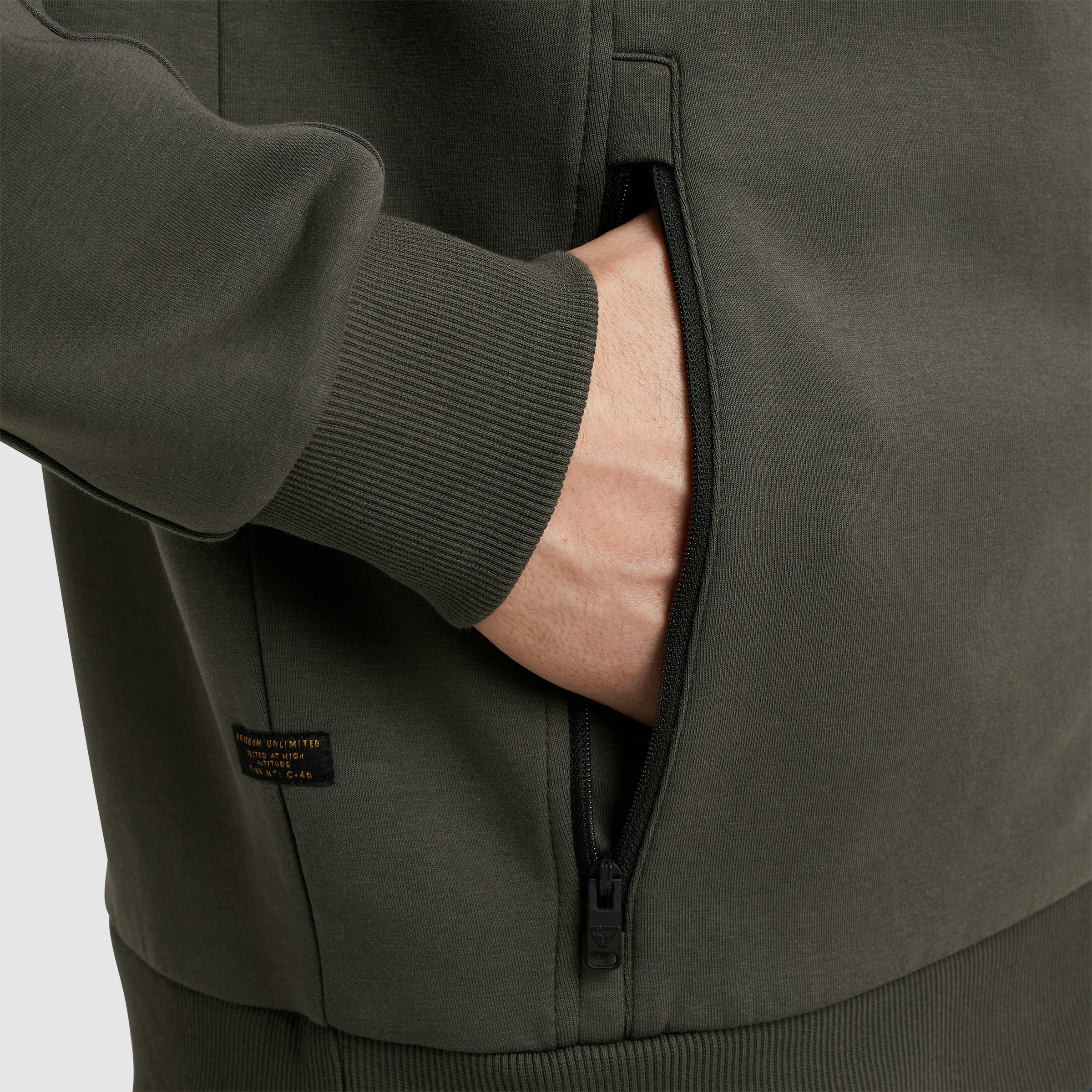 PME LEGEND Sweatjacke, mit Reißverschluss