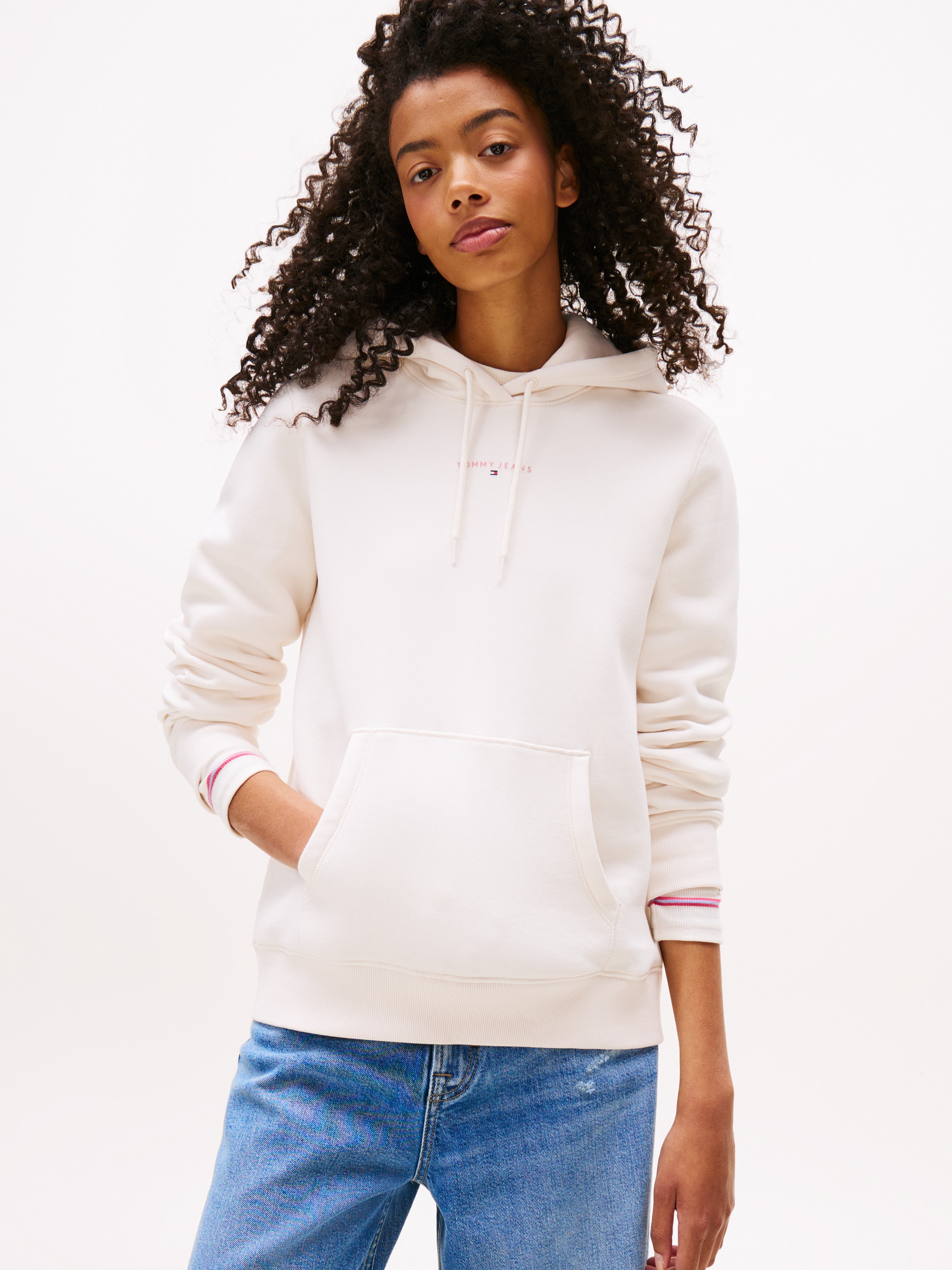 Tommy Jeans Kapuzensweatshirt "TJW REG LINEAR HOODIE EXT" günstig online kaufen