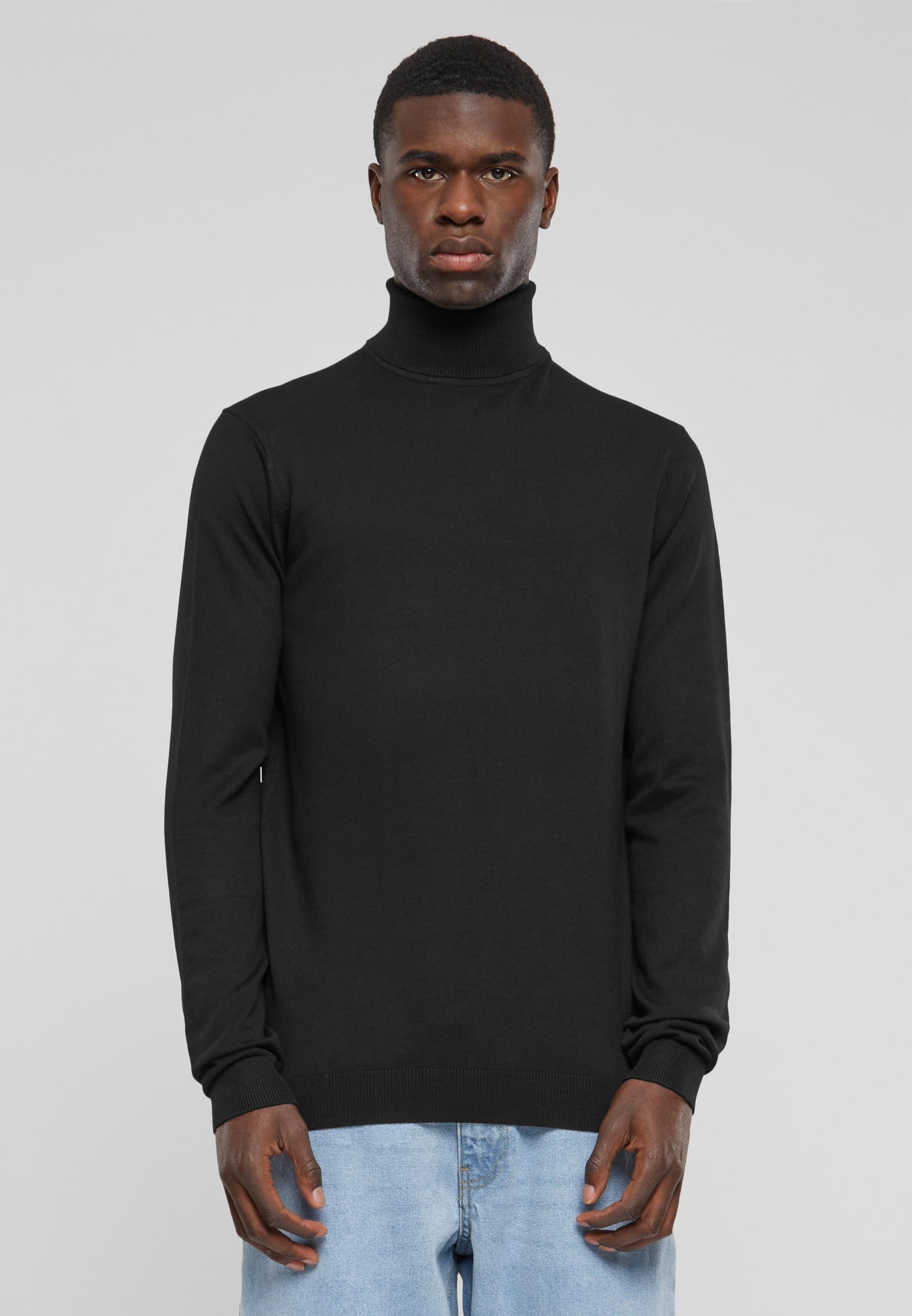 URBAN CLASSICS Rundhalspullover »Urban Classics Herren Knitted Turtleneck Sweater«