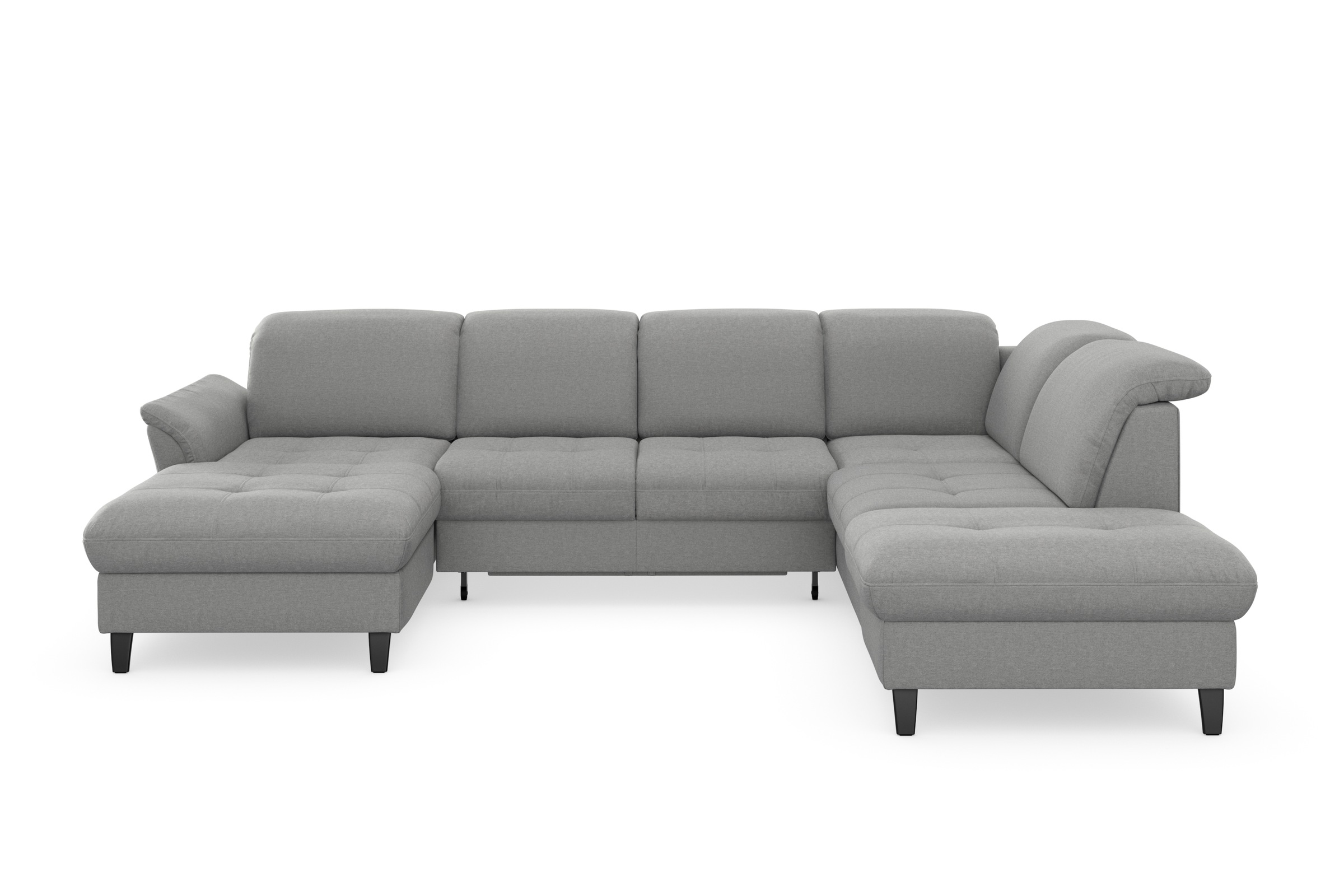 sit&more "Maggiore U-Form" wahlweise mit Kopfteilverstellung, Bettfunktion günstig online kaufen