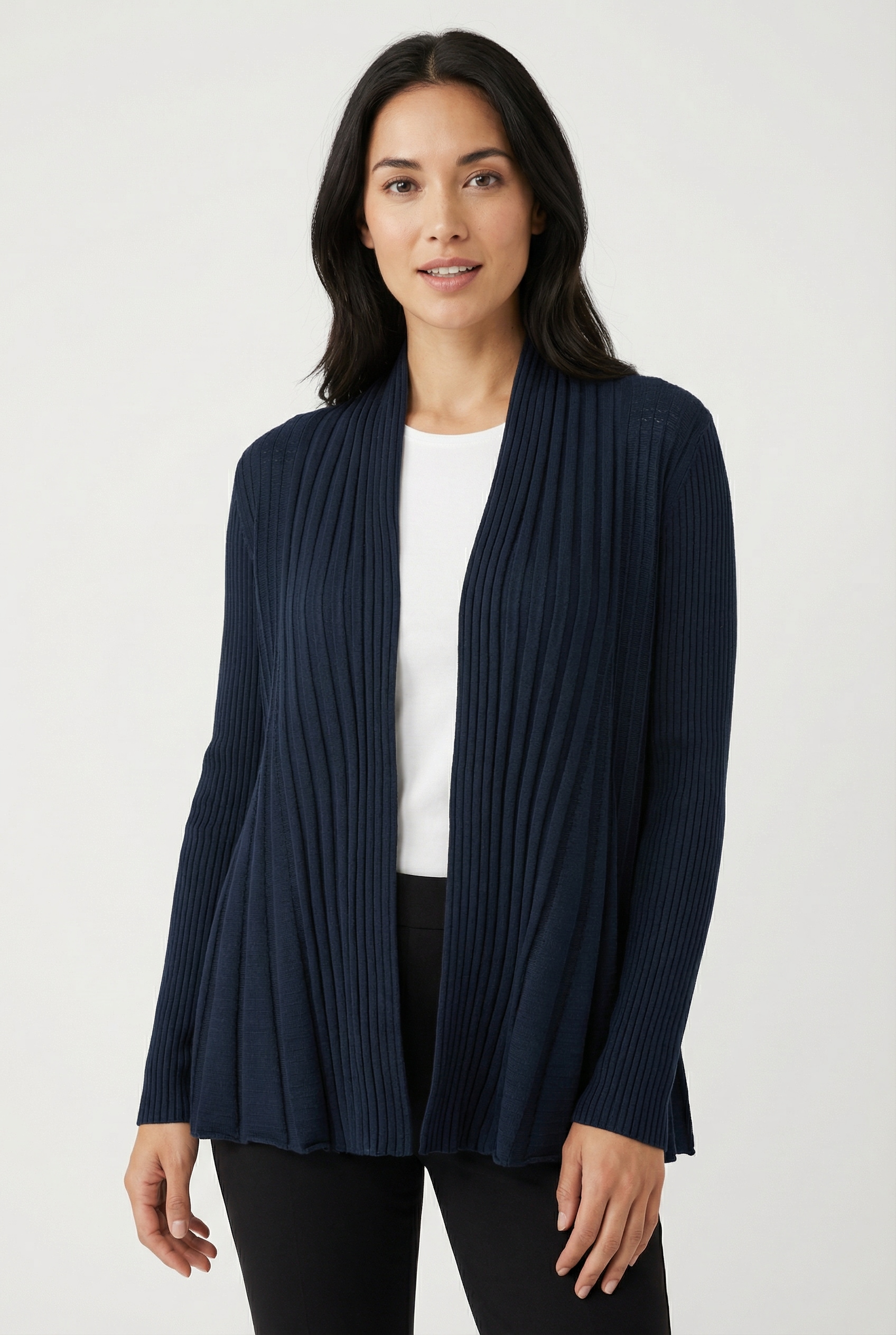 FREEQUENT Strickjacke "FQCLAUDISSE-S-CAR" in Feinstrick-Qualität und ohne V günstig online kaufen