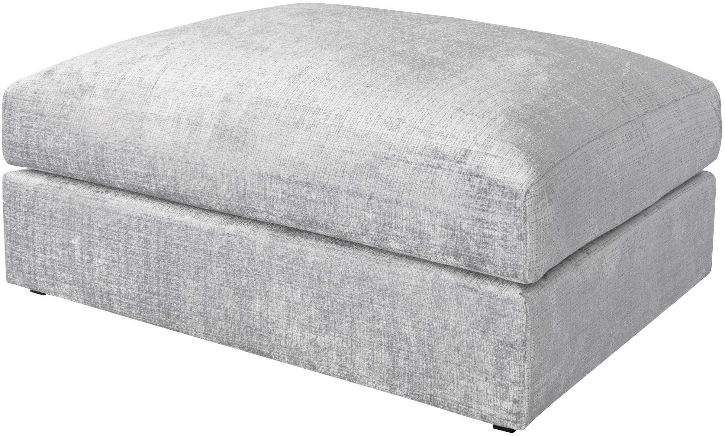 OTTO home Polsterhocker "Soft&Cosy XXL, B: 125 cm - OTTO. Verlässliche Qualität." Mega-Hocker, in Cord oder Chenille-Struktur wählbar