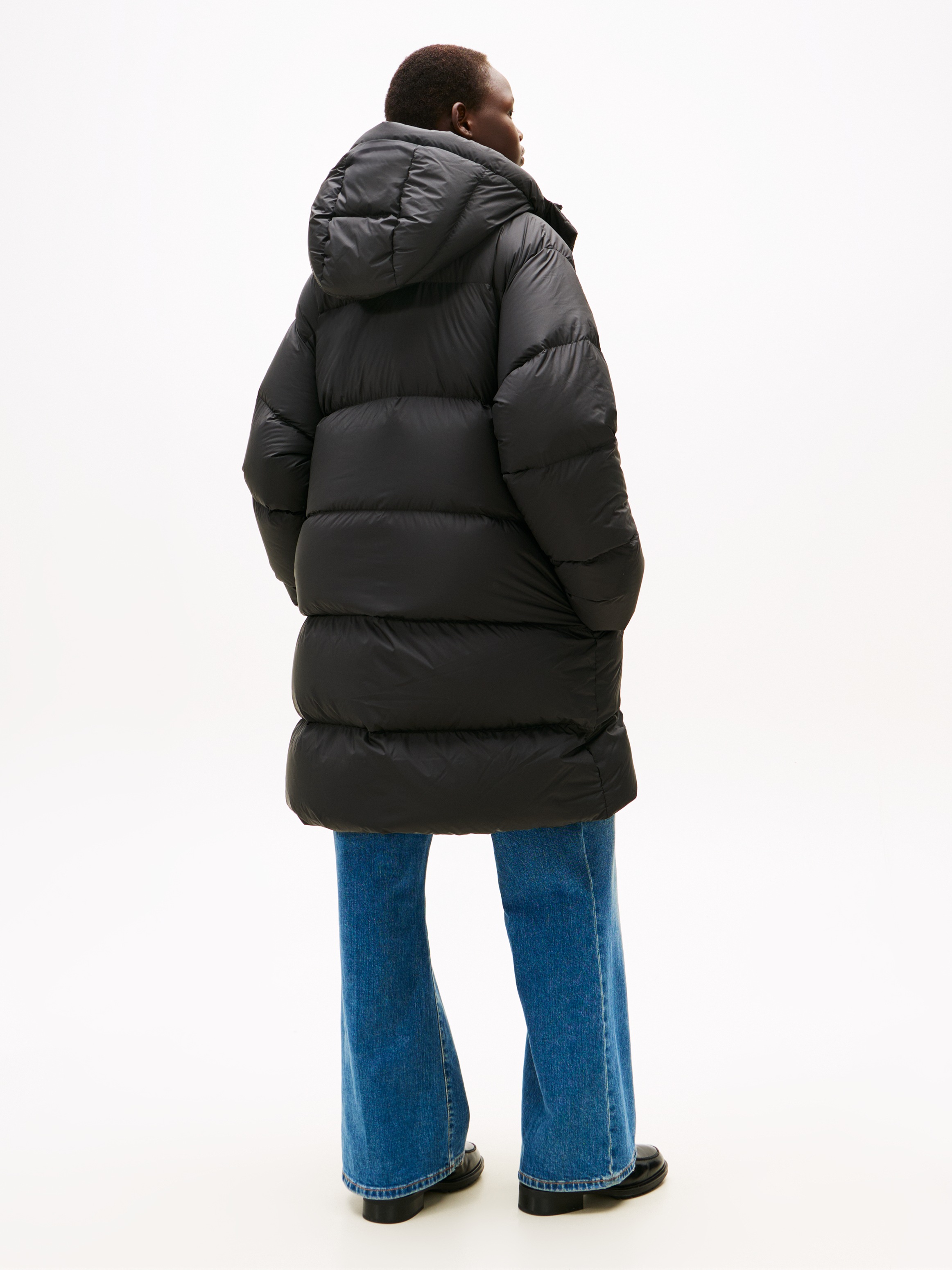 Tommy Hilfiger Curve Daunenmantel "CRV MODERN DOWN REG COAT" in großen Größ günstig online kaufen
