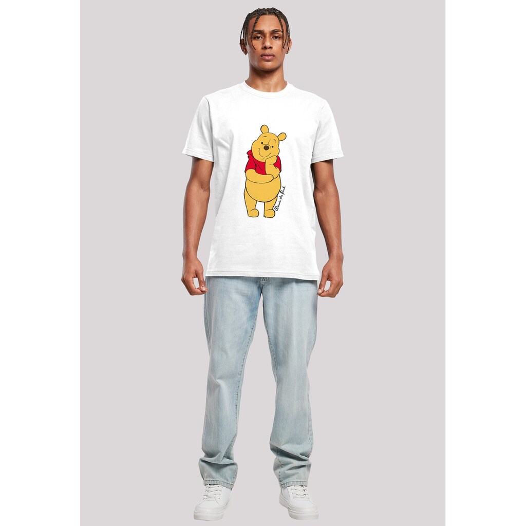 F4NT4STIC T-Shirt »Disney Winnie The Pooh Classic«, Herren,Premium Merch,Regular-Fit,Basic,Bedruckt