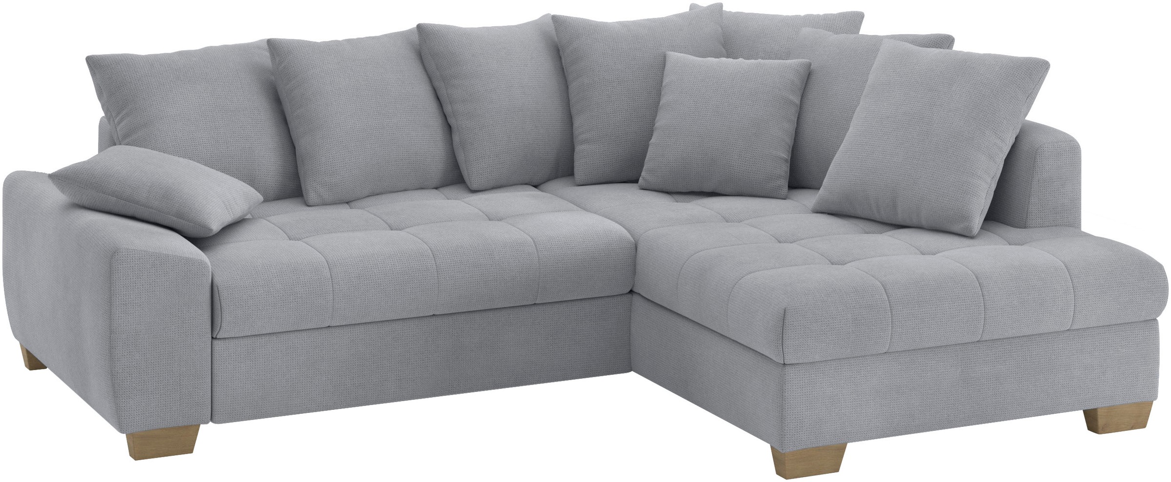 Mr. Couch Ecksofa "Nikita II, L-Form", Wahlweise mit Bettfunktion, Bettkast günstig online kaufen