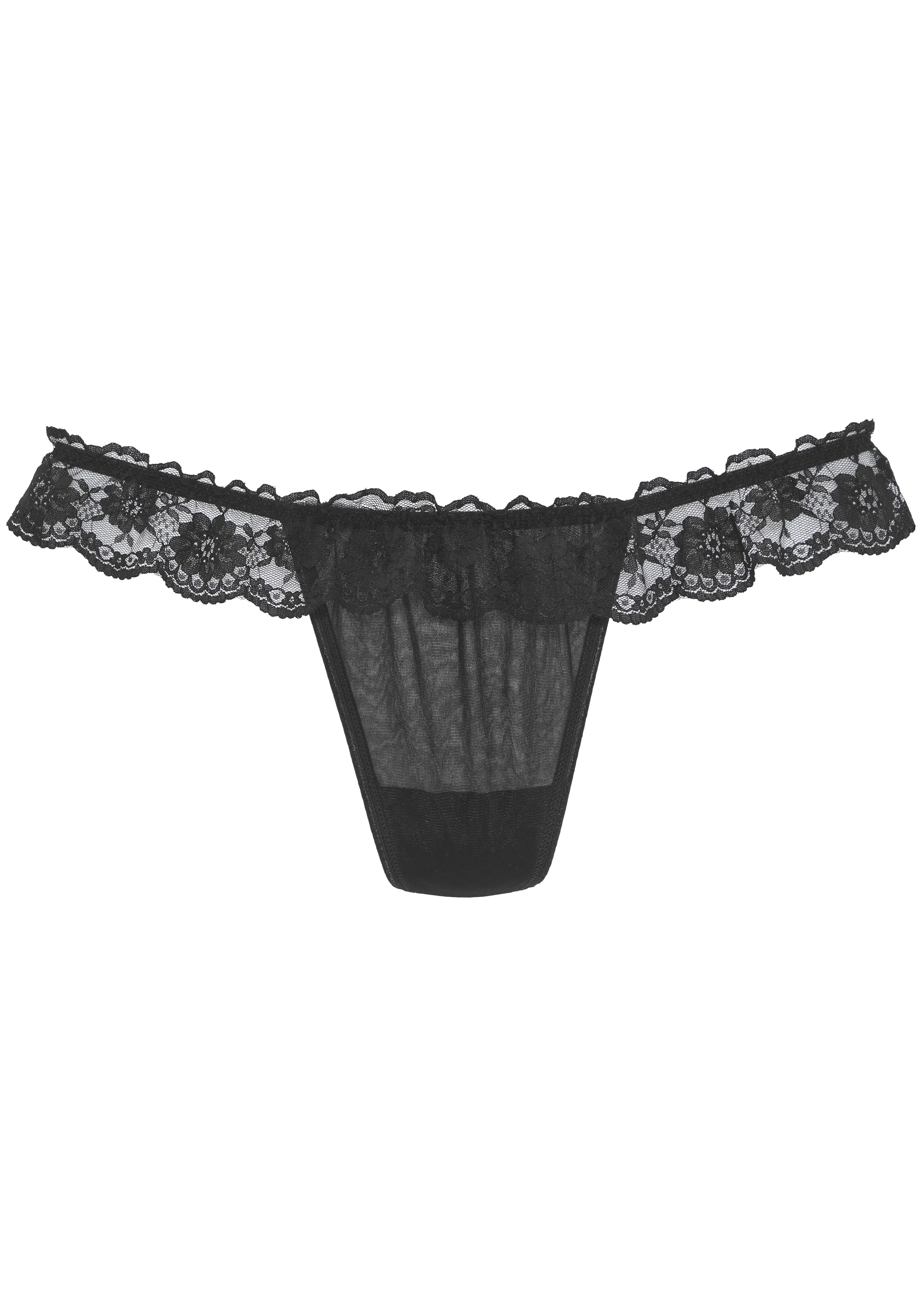 petite fleur gold by Lascana String »mit Spitze, als Dessous-Set kombinierbar« sexy Unterwäsche, sexy Dessous, Reizwäsche Damen