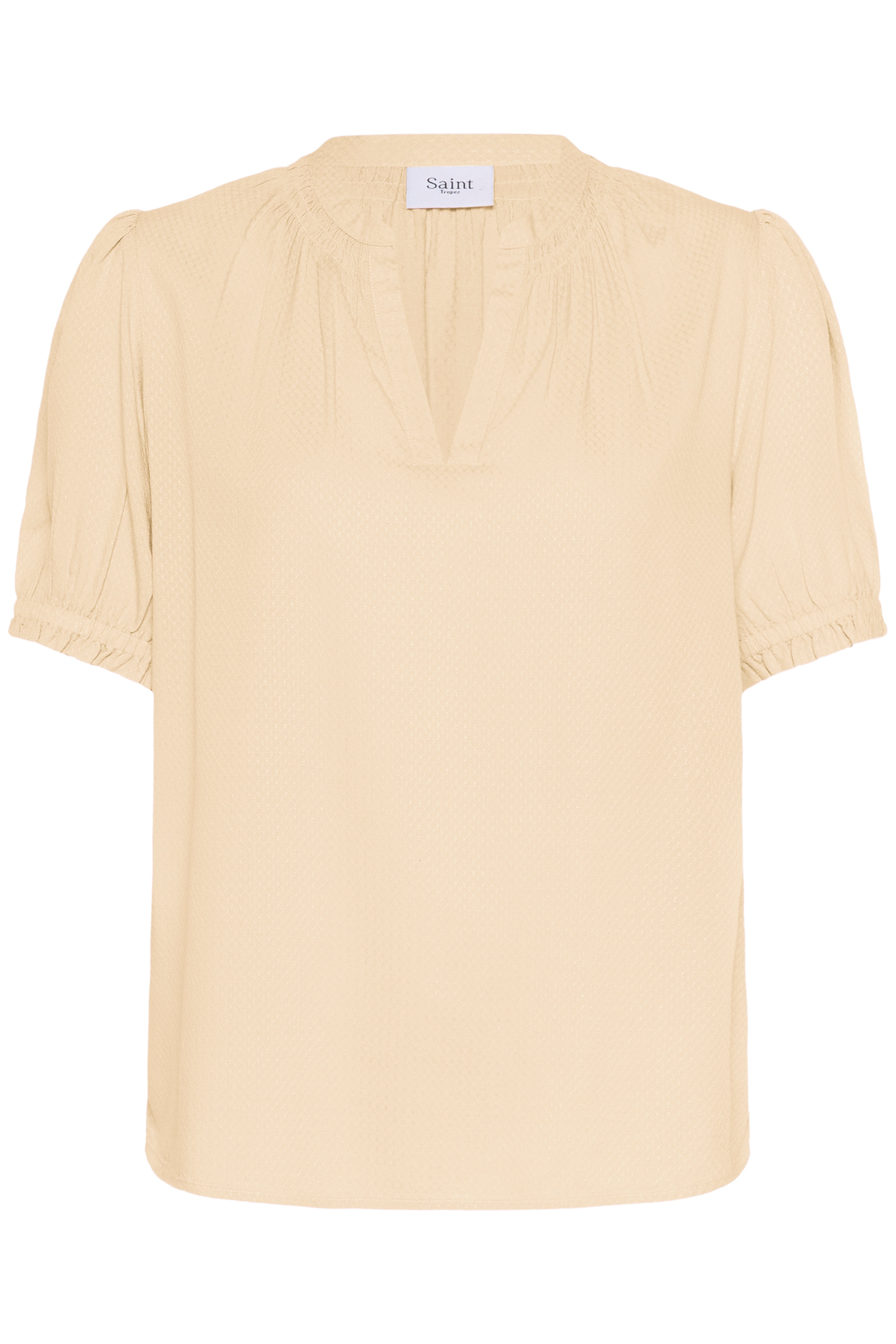 Saint Tropez Kurzarmbluse "Damen Bluse kurzarm BrittaSZ"