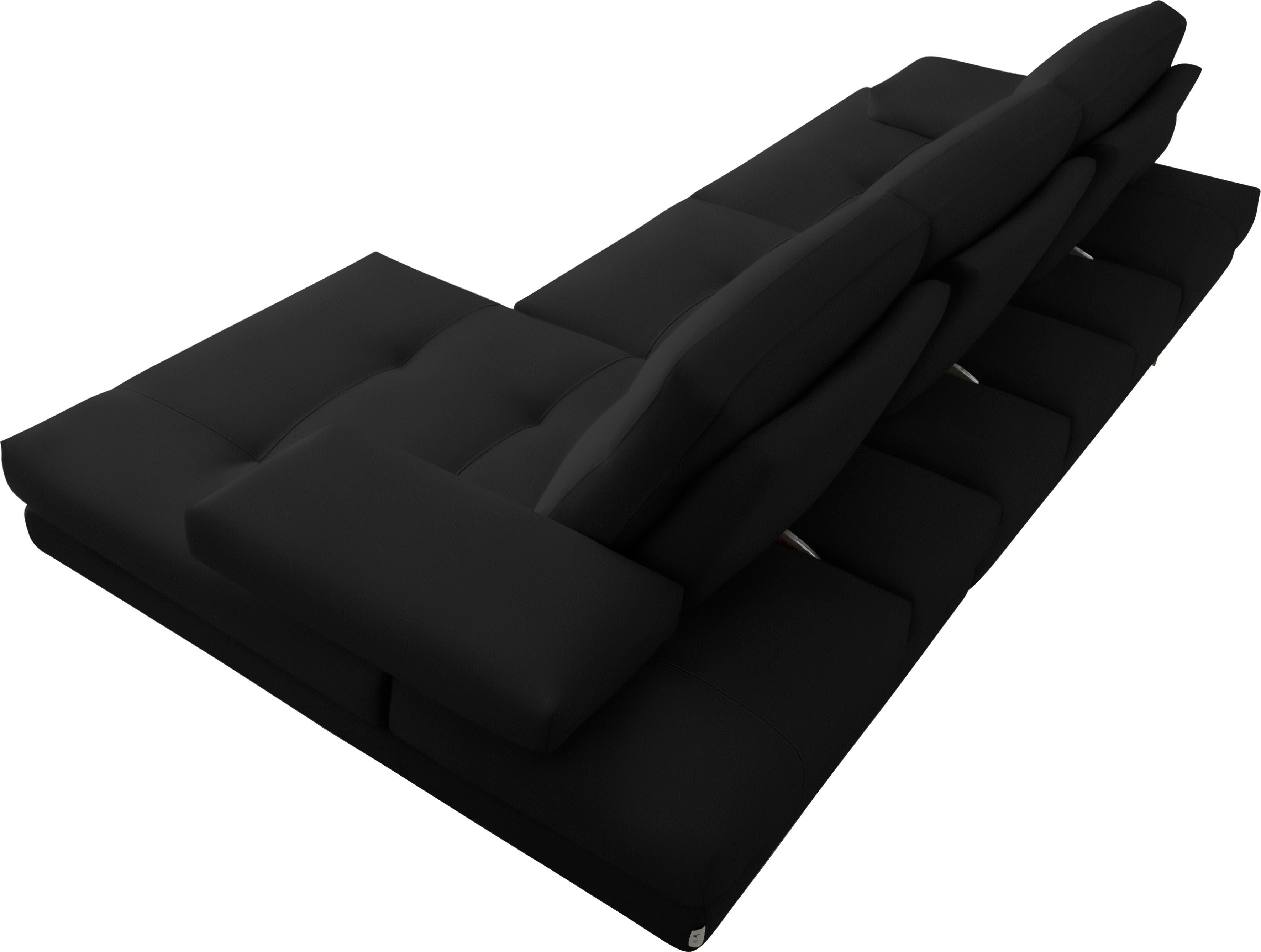 Thumbnail - CALIA ITALIA Ecksofa "Toby Wing, Komfortsofa der Extraklasse, bequem, L-Form", inklusive Sitztiefenverstellung, Füße in ...