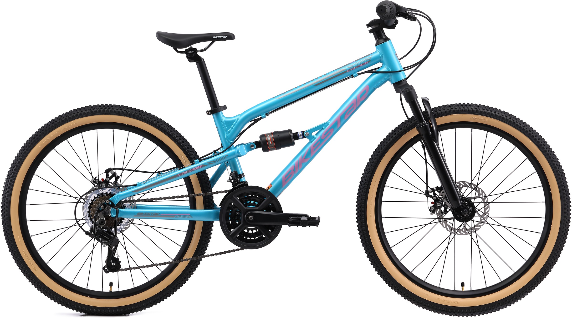 Bikestar Jugendfahrrad 21 Gang Shimano RD-TY21 Schaltwerk Kettenschaltung
