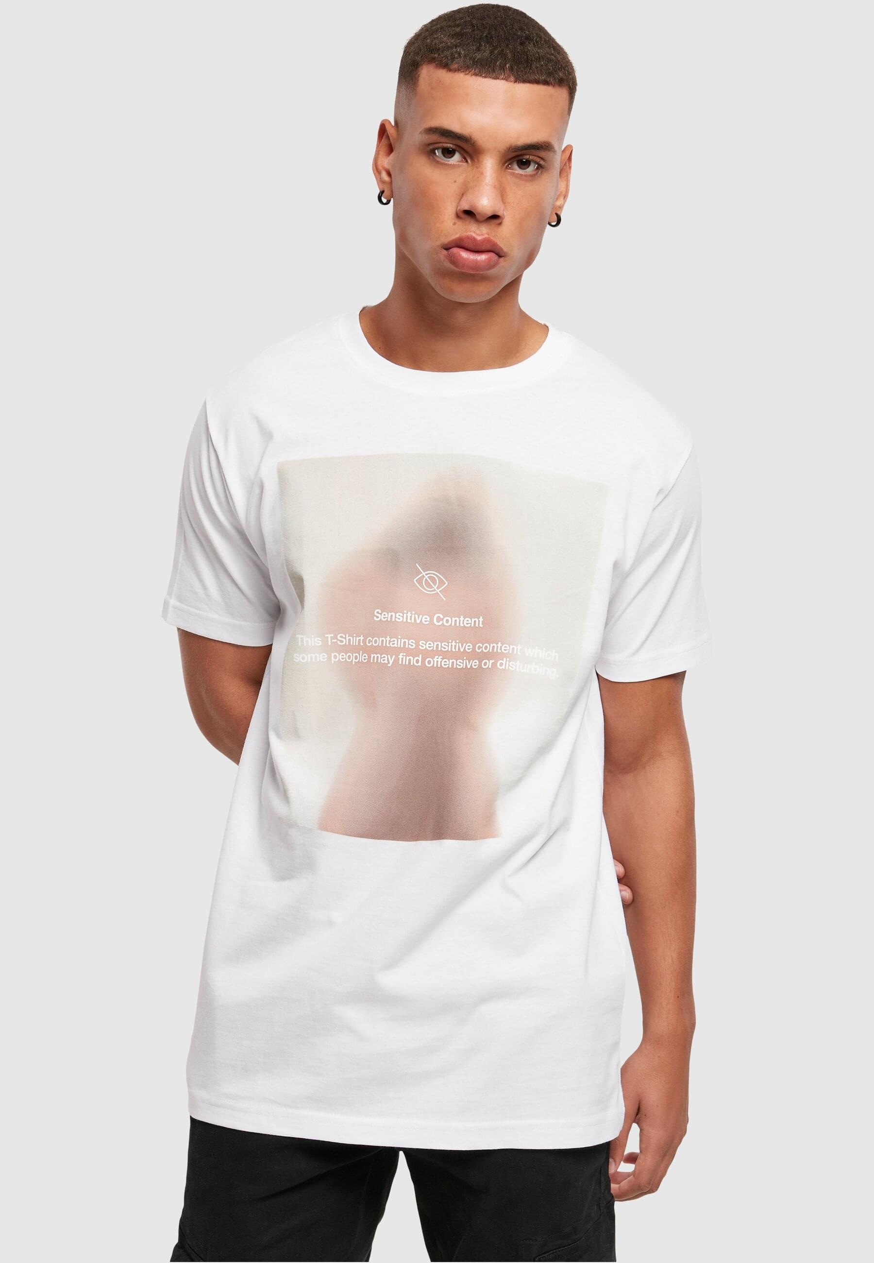 MisterTee T-Shirt »MisterTee Herren Sensitive Content Tee«