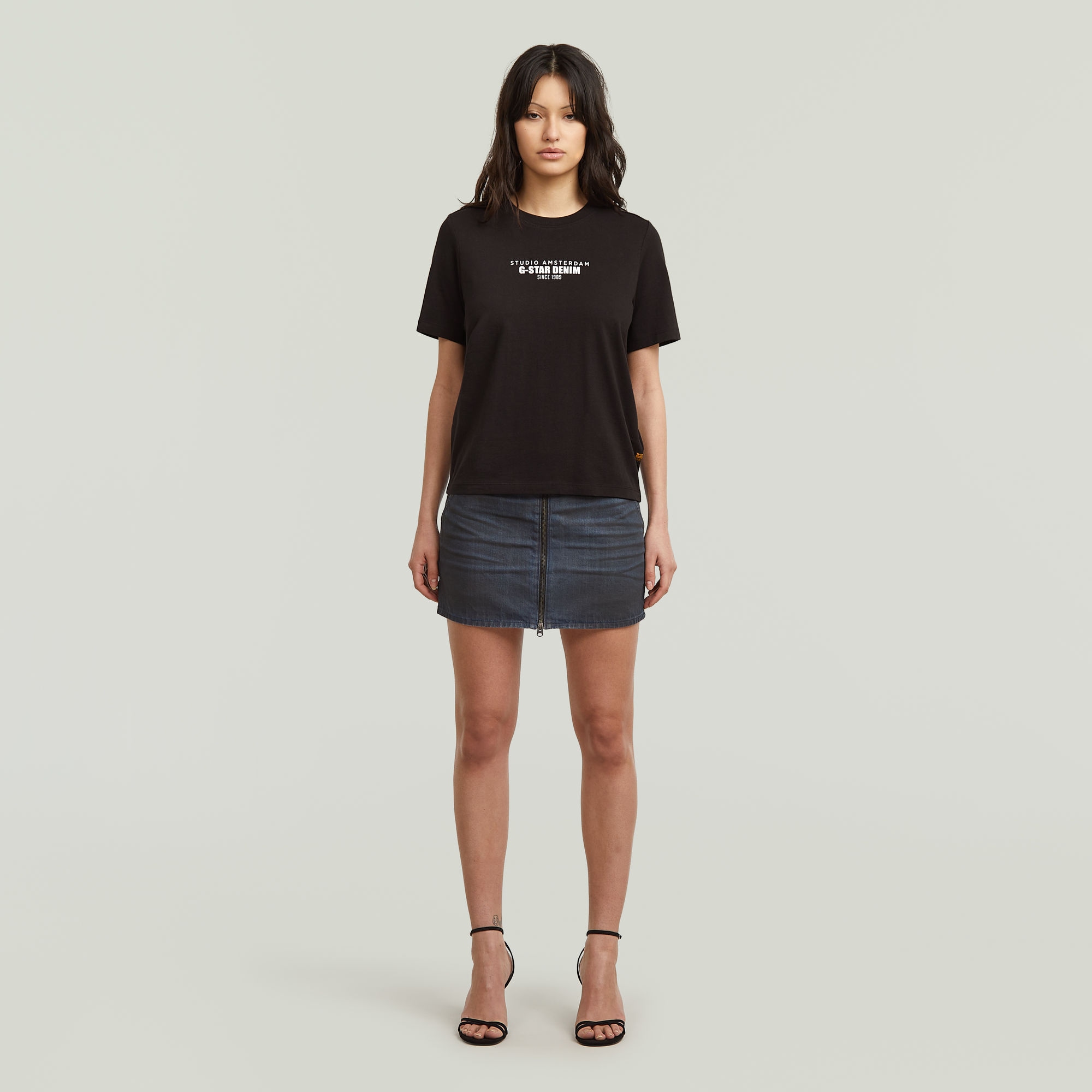 G-STAR T-Shirt »HD gr r t wmn« aus Baumwolle, Print, Regular Fit