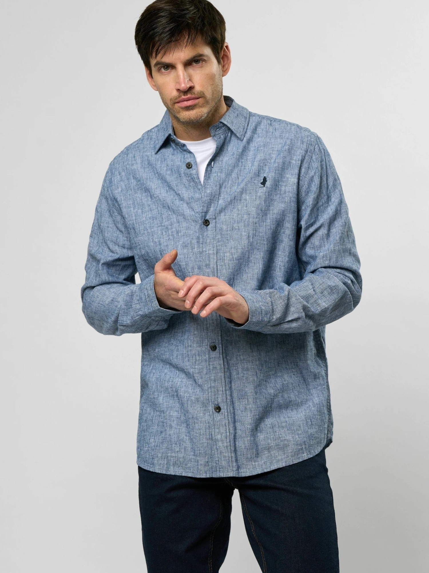MCS Leinenhemd "MCS linen shirt Pasadena" günstig online kaufen