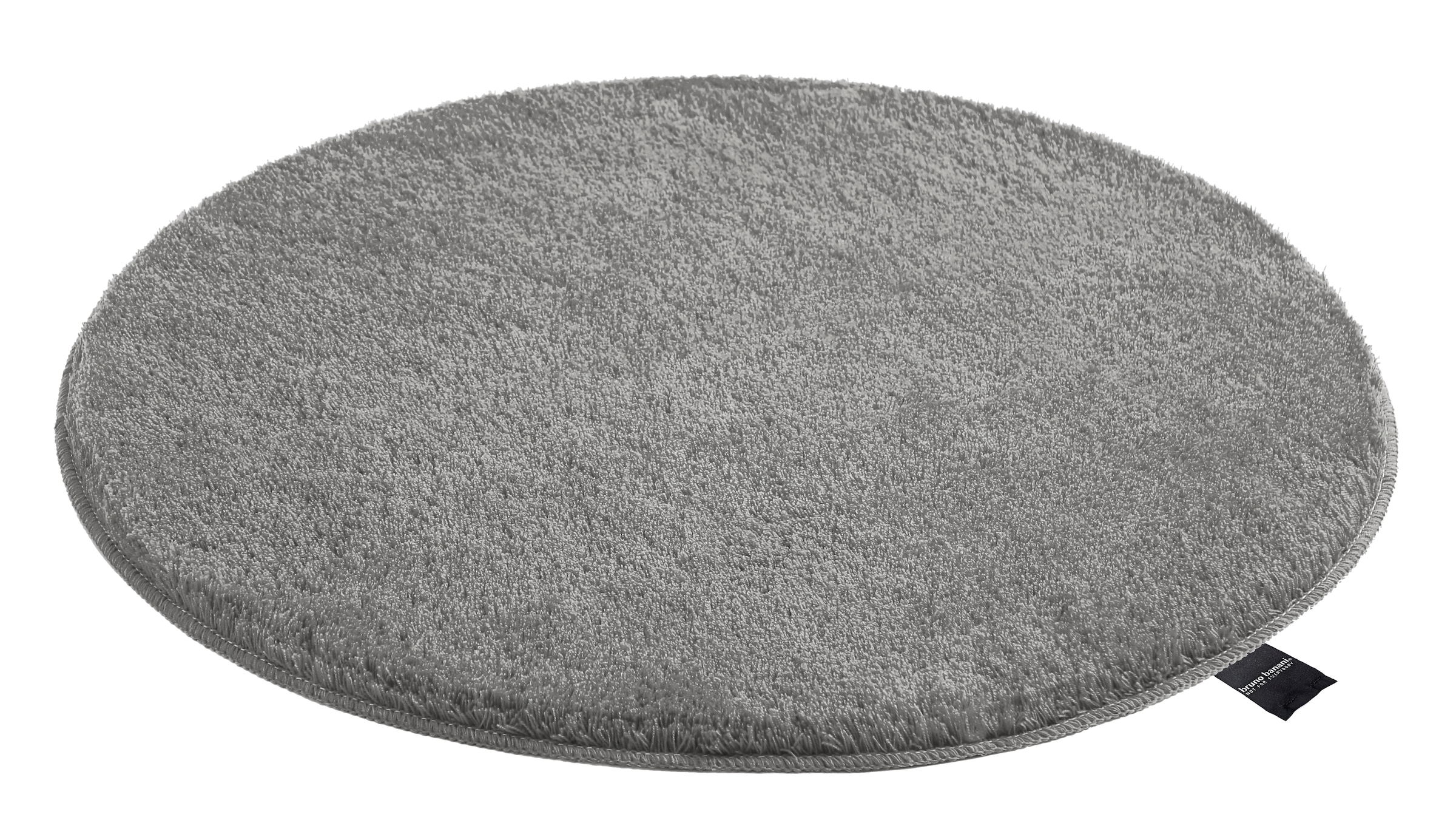Bruno Banani Badematte »Lana, Badvorleger, Badezimmer Teppich«, rutschhemmend beschichtet, fußbodenheizungsgeeignet-schnell trocknend-strapazierfähig, Badteppich, Badematten, unifarben, auch als 3 teiliges Set & rund