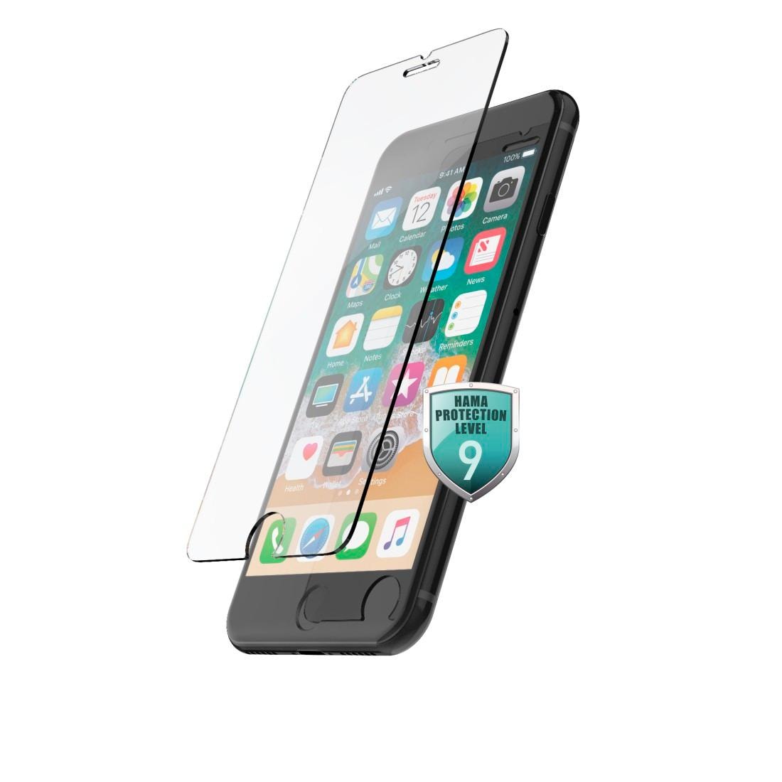 Hama Displayschutzglas »Echtglas-Displayschutz Apple iPhone 6/6s/7/8/SE 2020«
