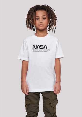 F4NT4STIC Marškinėliai »NASA Logo One Tone« Prin...