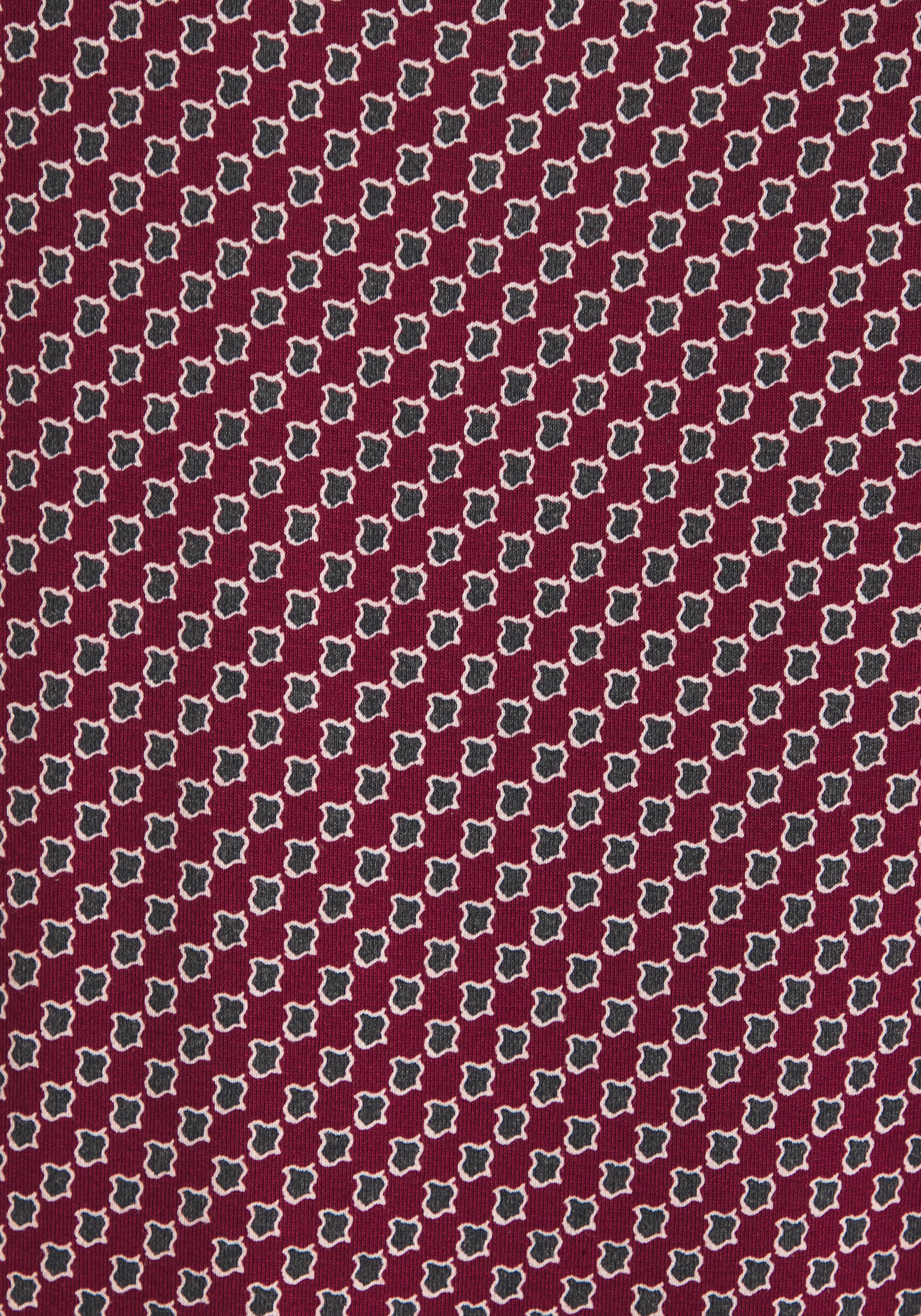 Vivance Rundhalsshirt »mit goldfarbenem Zierknopf am Ausschnitt« aus weichem Viskose-Stretch