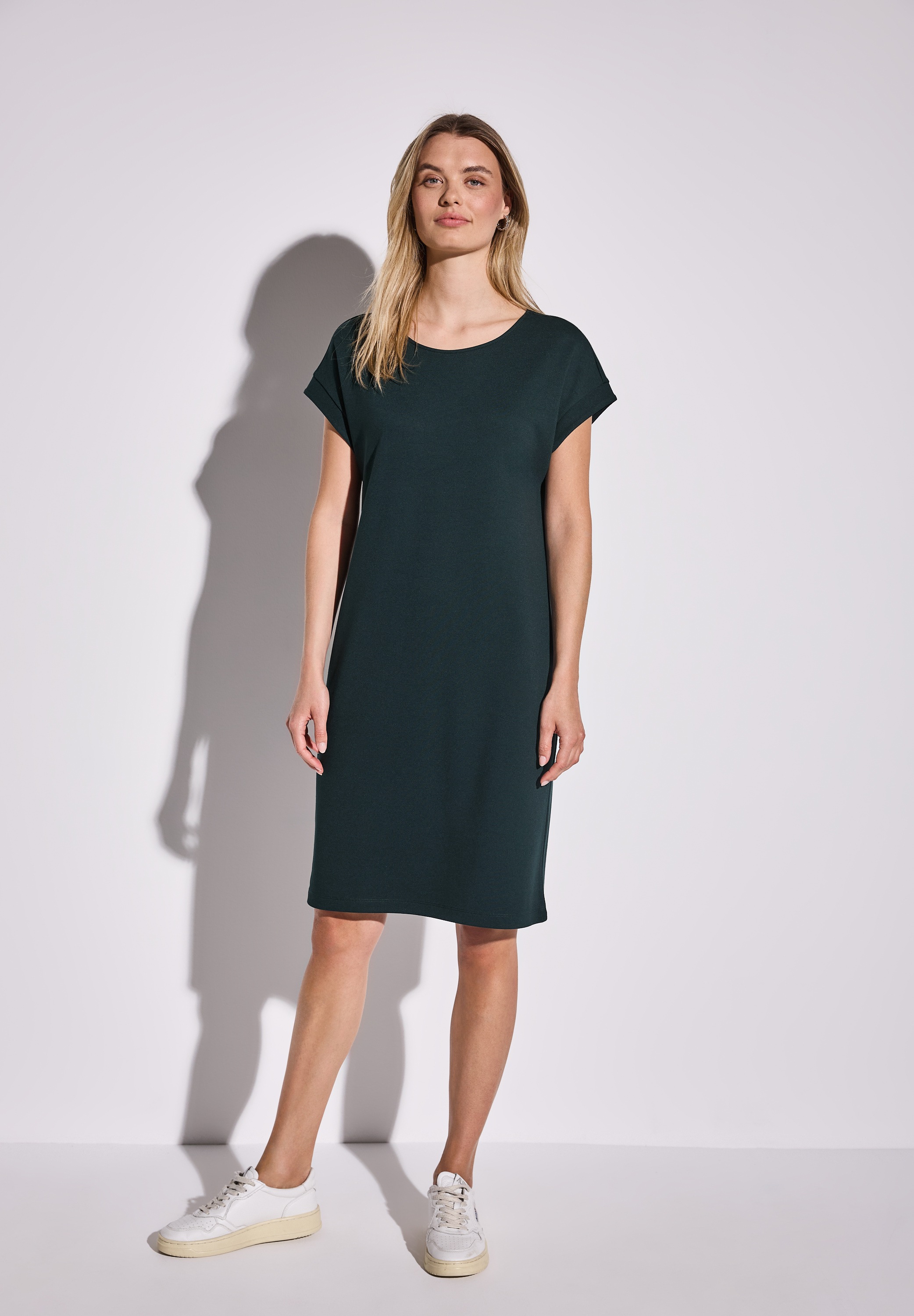 STREET ONE Jerseykleid Ohne Taschen knielang günstig online kaufen