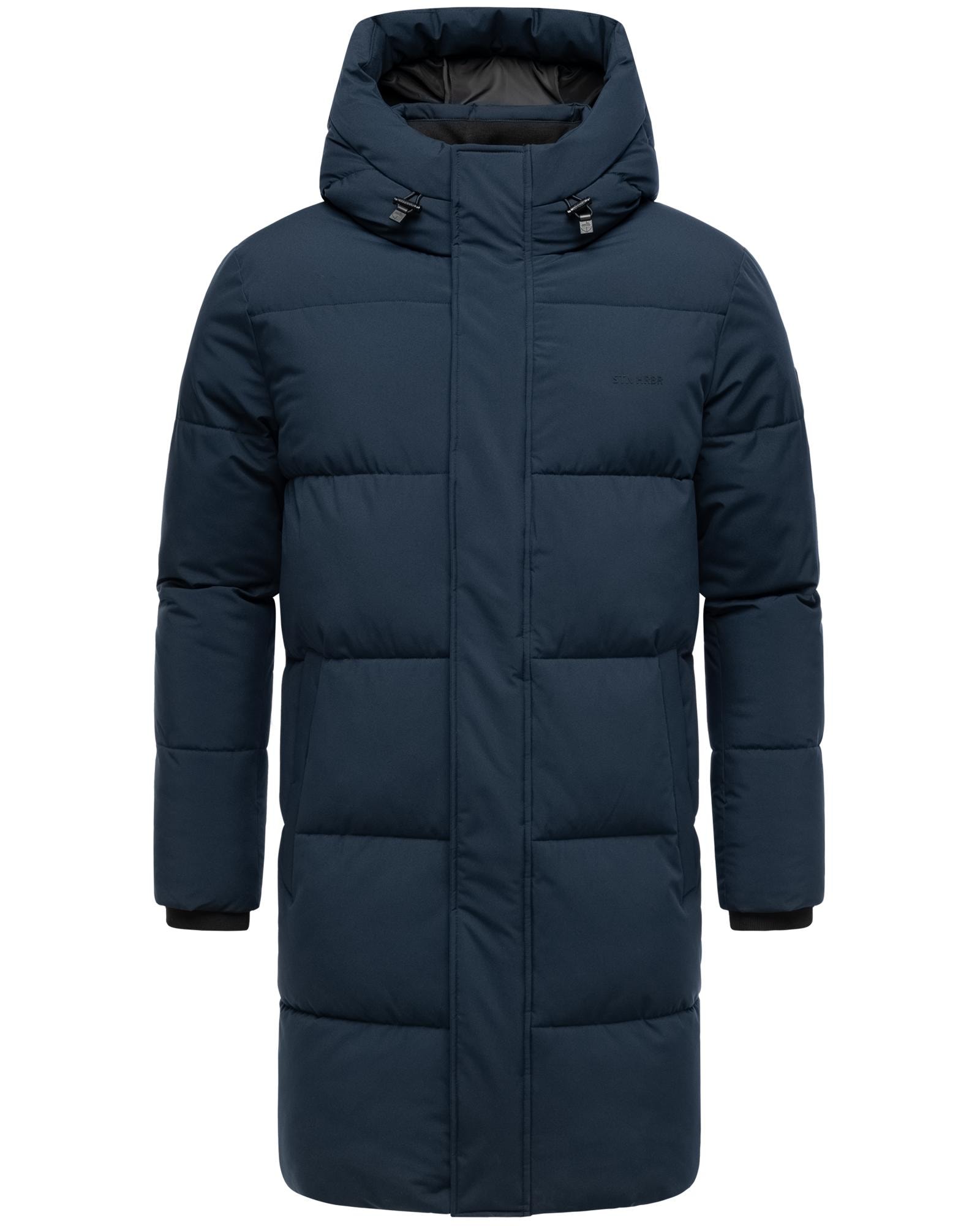 Stone Harbour Steppmantel "Hadrieen XX" modischer Herren Wintermantel mit kuscheligem Futter