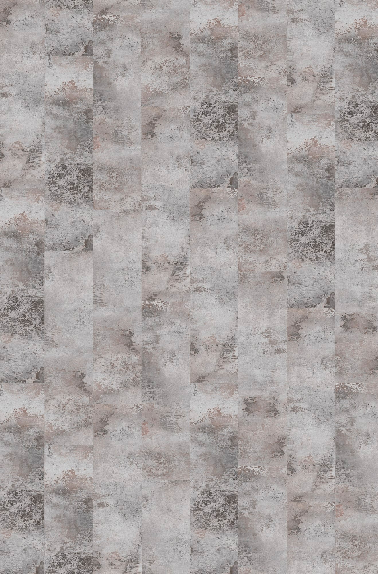 Infloor Teppichfliese "Velour Steinoptik Marmor grau", rechteckig, 14 Stück, 4 m², 25 x 100 cm, selbsthaftend, für Stuhl