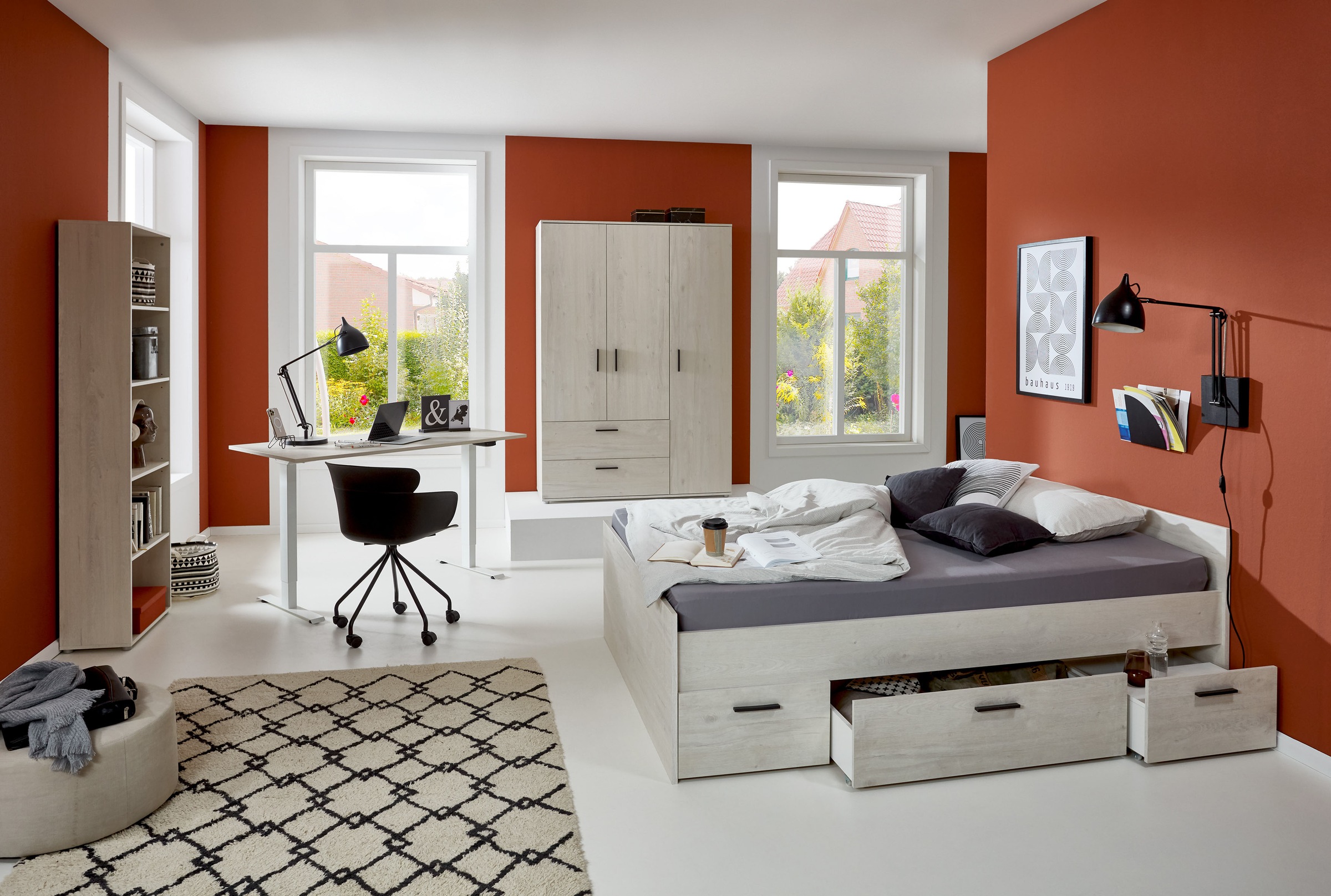 arthur berndt Jugendzimmer-Set "Jugendzimmer-Set "Mathea" 4-teilig", (Set, günstig online kaufen