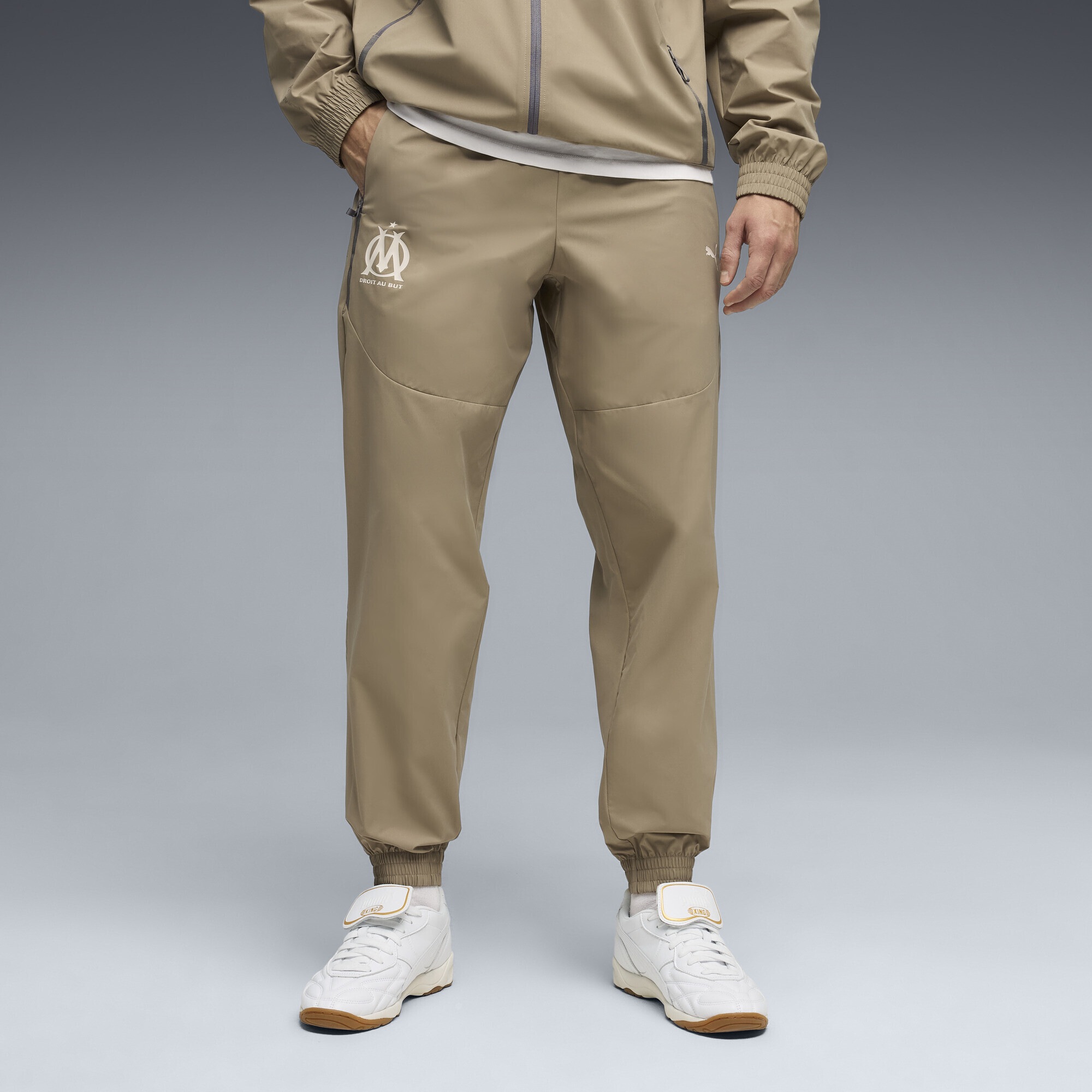 PUMA Sporthose »Olympique de Marseille PUMATECH Gewebte Hose Herren«