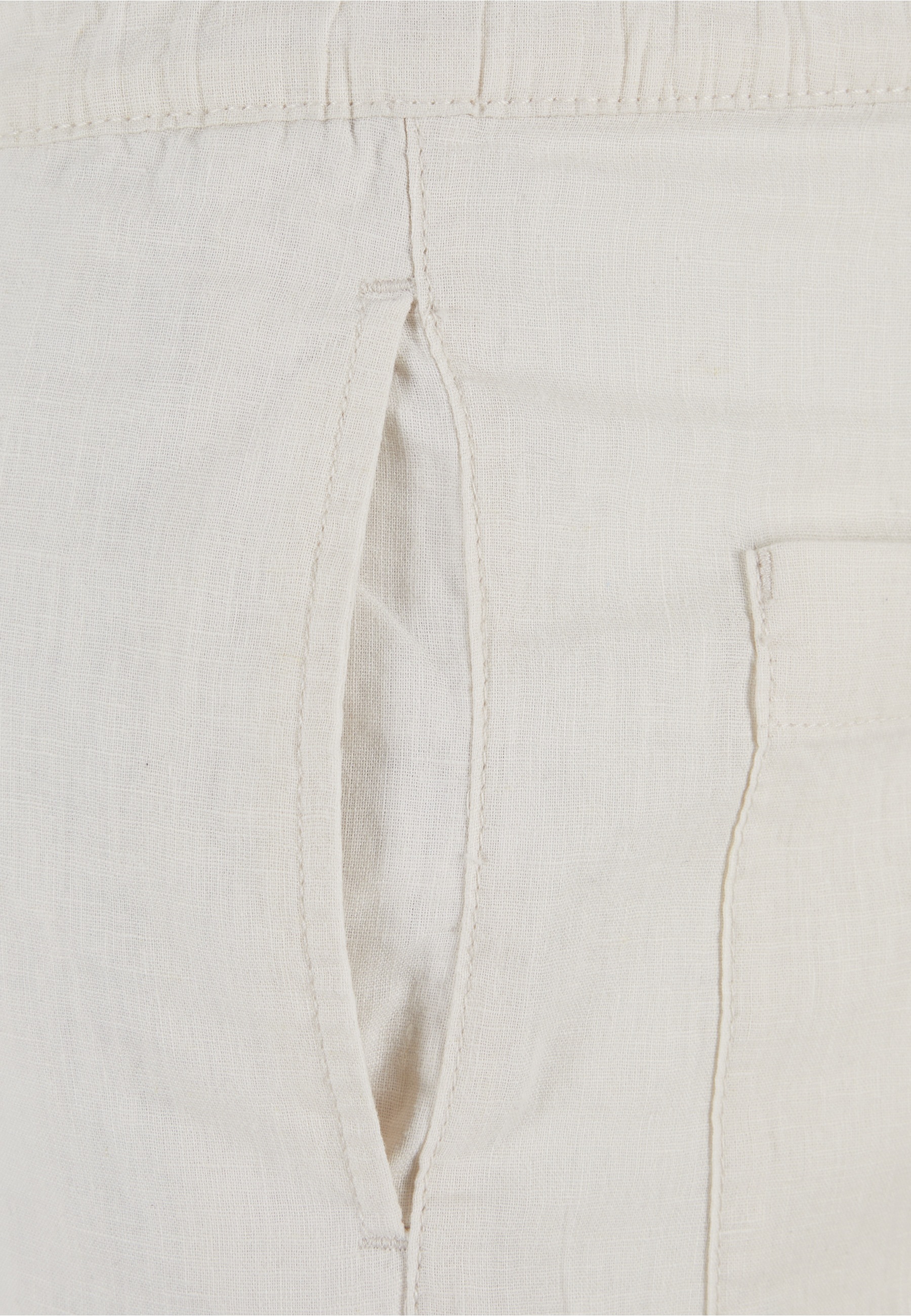 URBAN CLASSICS Stoffhose »Urban Classics Herren Loose Cotton Linen Pants«