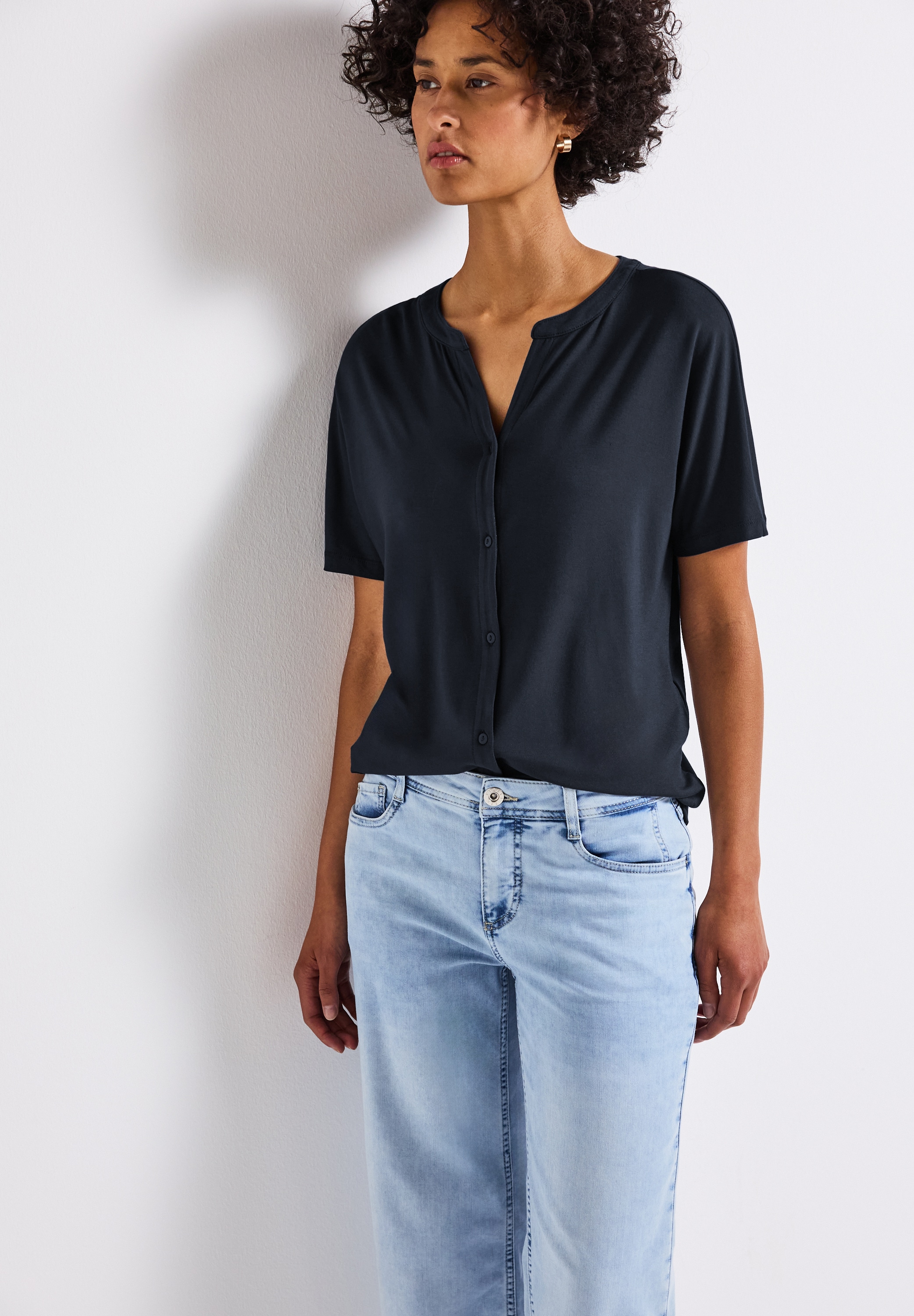 STREET ONE T-Shirt, im Tunika-Look günstig online kaufen