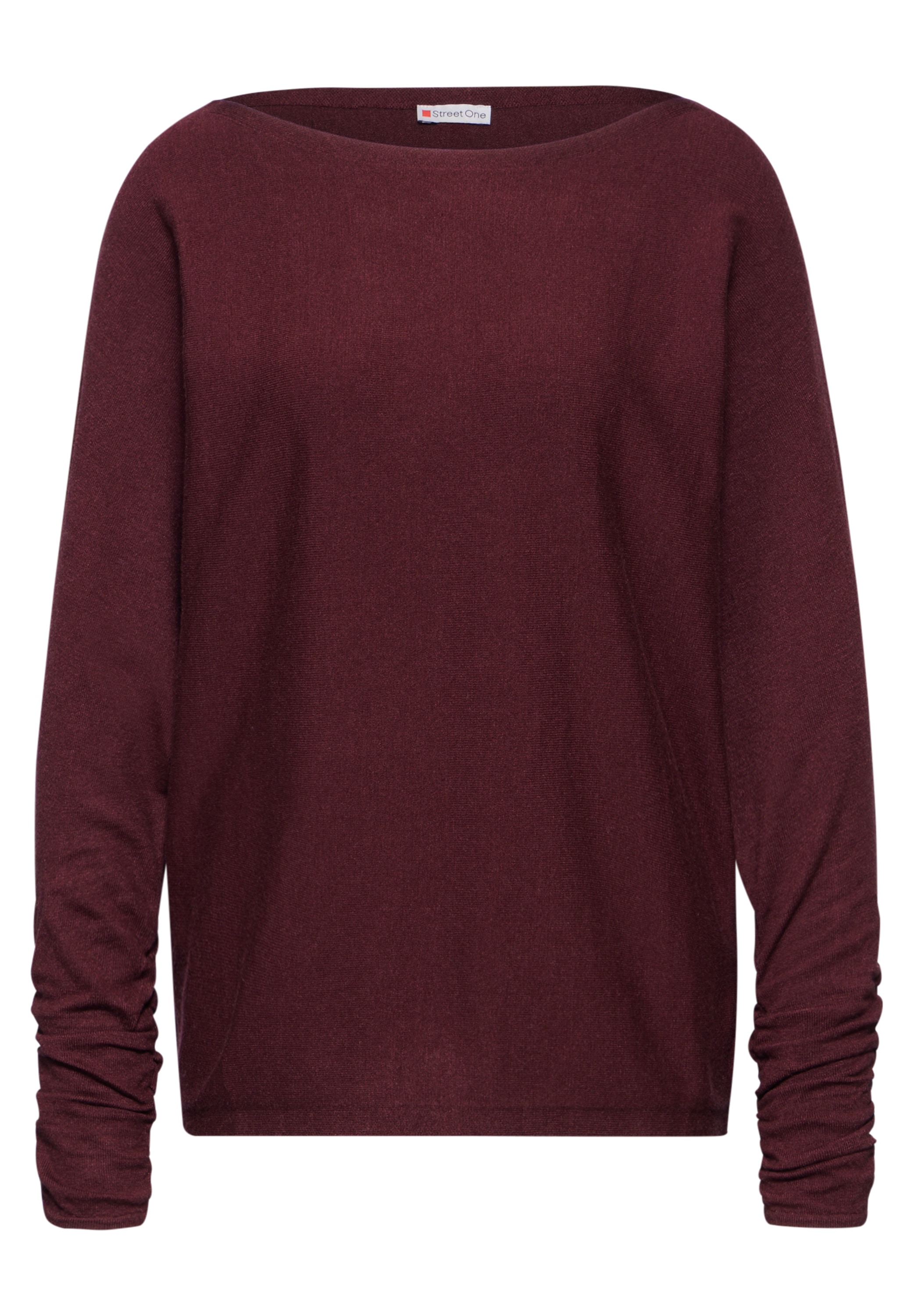 STREET ONE Strickpullover, aus softem Materialmix