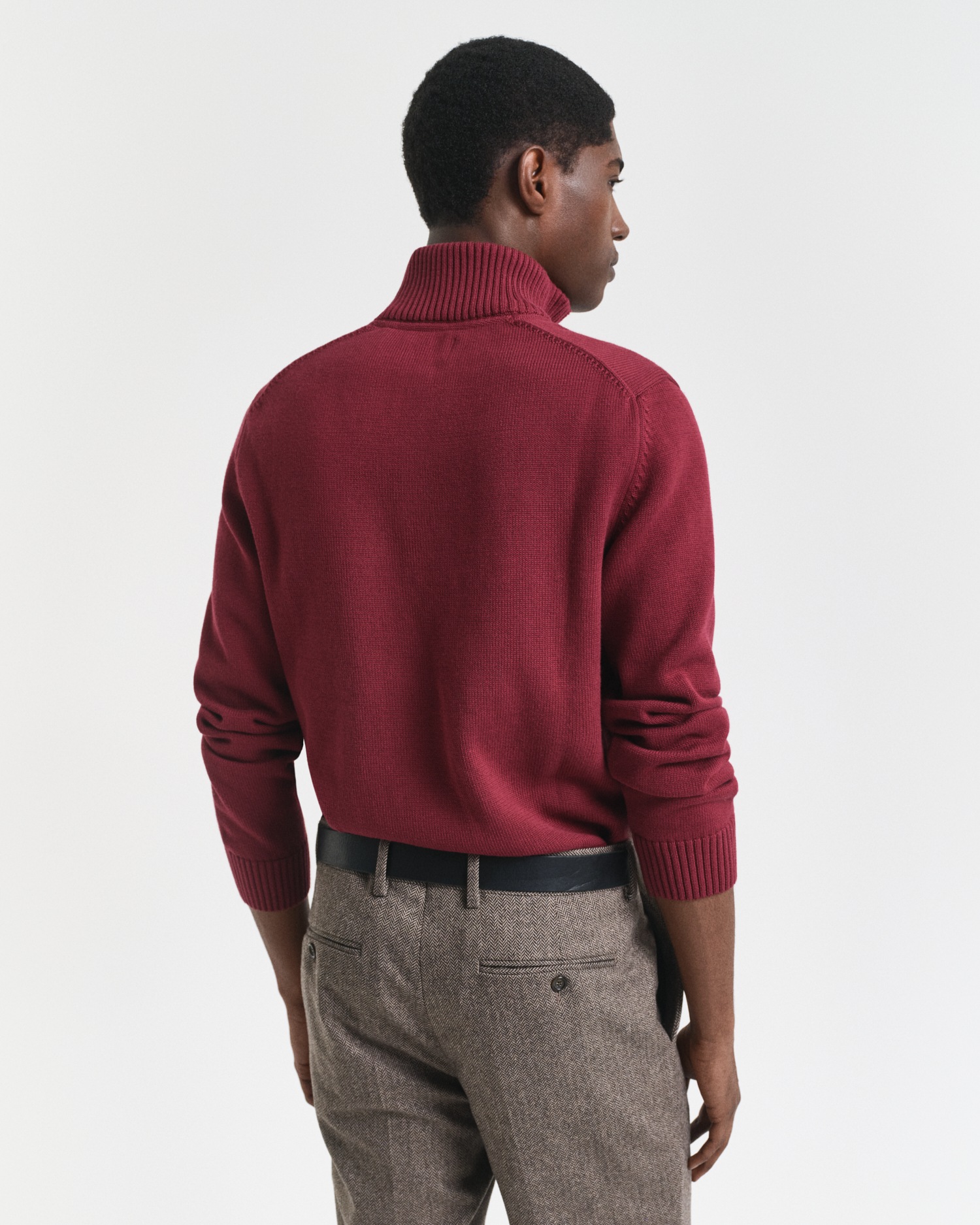 Gant Troyer "CASUAL COTTON HALF ZIP", mit grafischer Logostickerei auf der günstig online kaufen