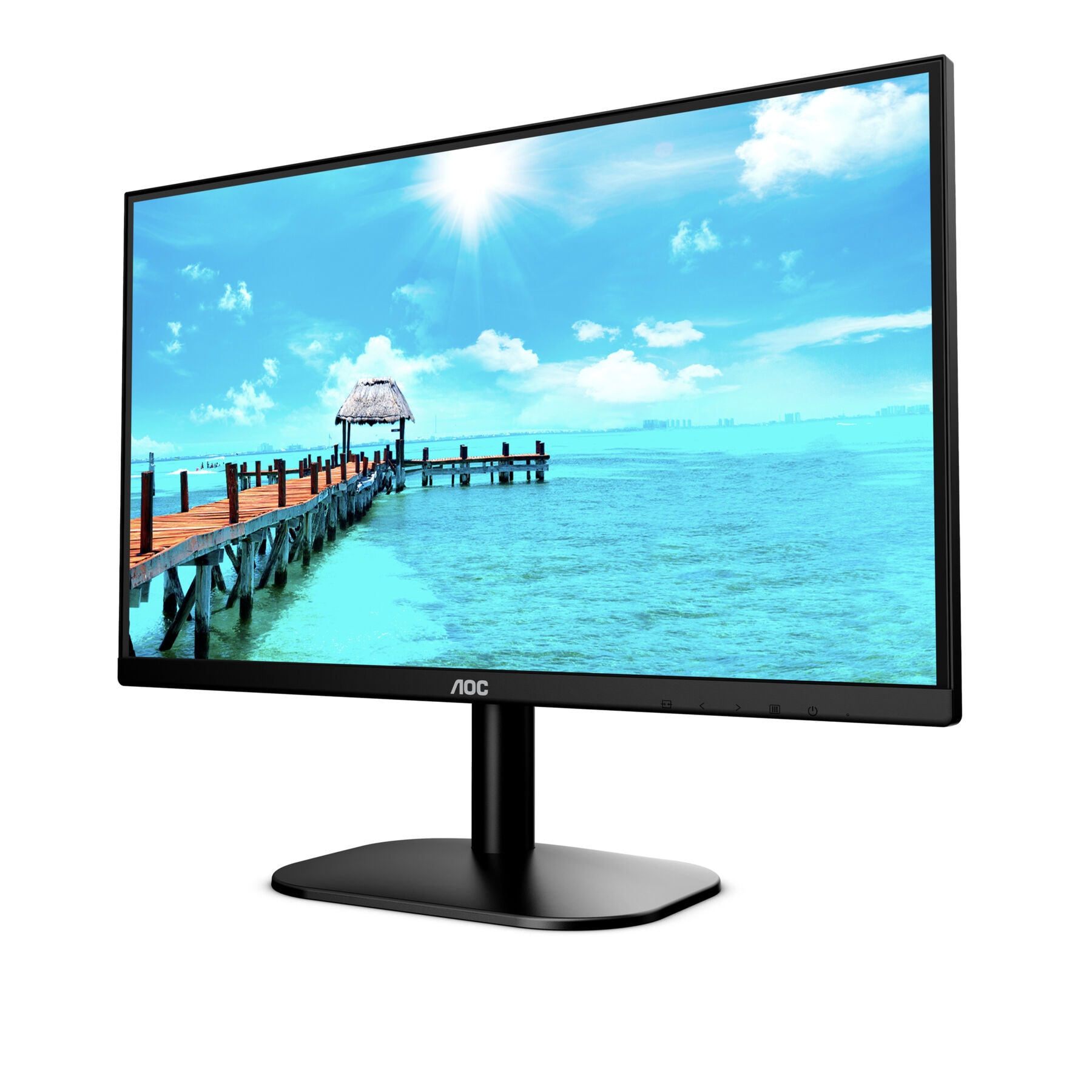 AOC LED-Monitor »24B2XH«, 60 cm/24 Zoll, 1920 x 1080 px, Full HD, 4 ms Reaktionszeit, 75 Hz