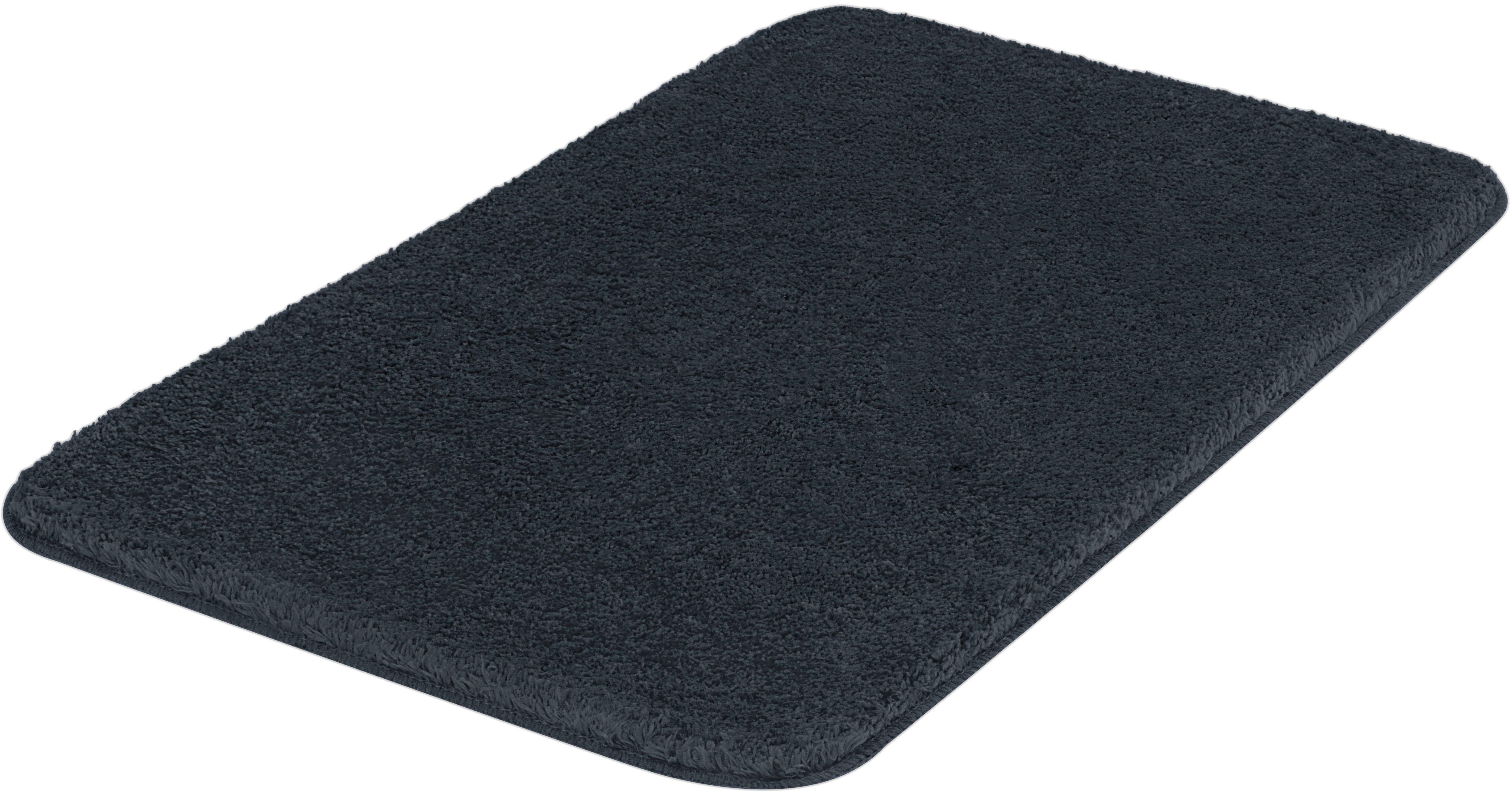 Kleine Wolke Badematte "Meadow, Badvorleger, Badezimmer Teppich" Höhe 30 mm rutschhemmend beschichtet fußbodenheizungsgeeignet Badteppich, Uni Farben