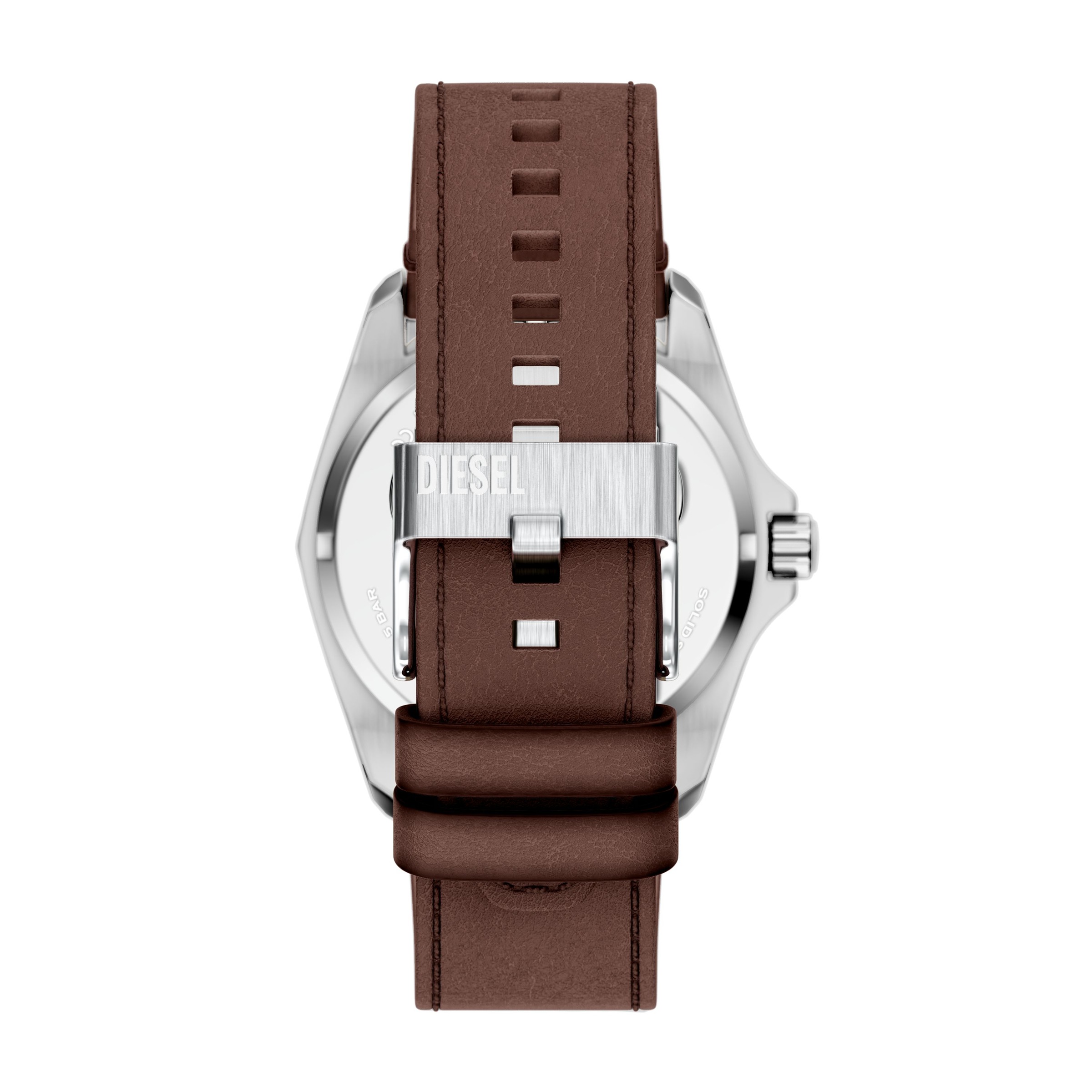 Diesel Quarzuhr »Stinger« Armbanduhr, Herrenuhr, Lederarmband, analog