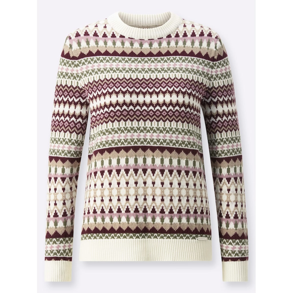 Casual Looks Jacquardpullover »Jacquard-Pullover«