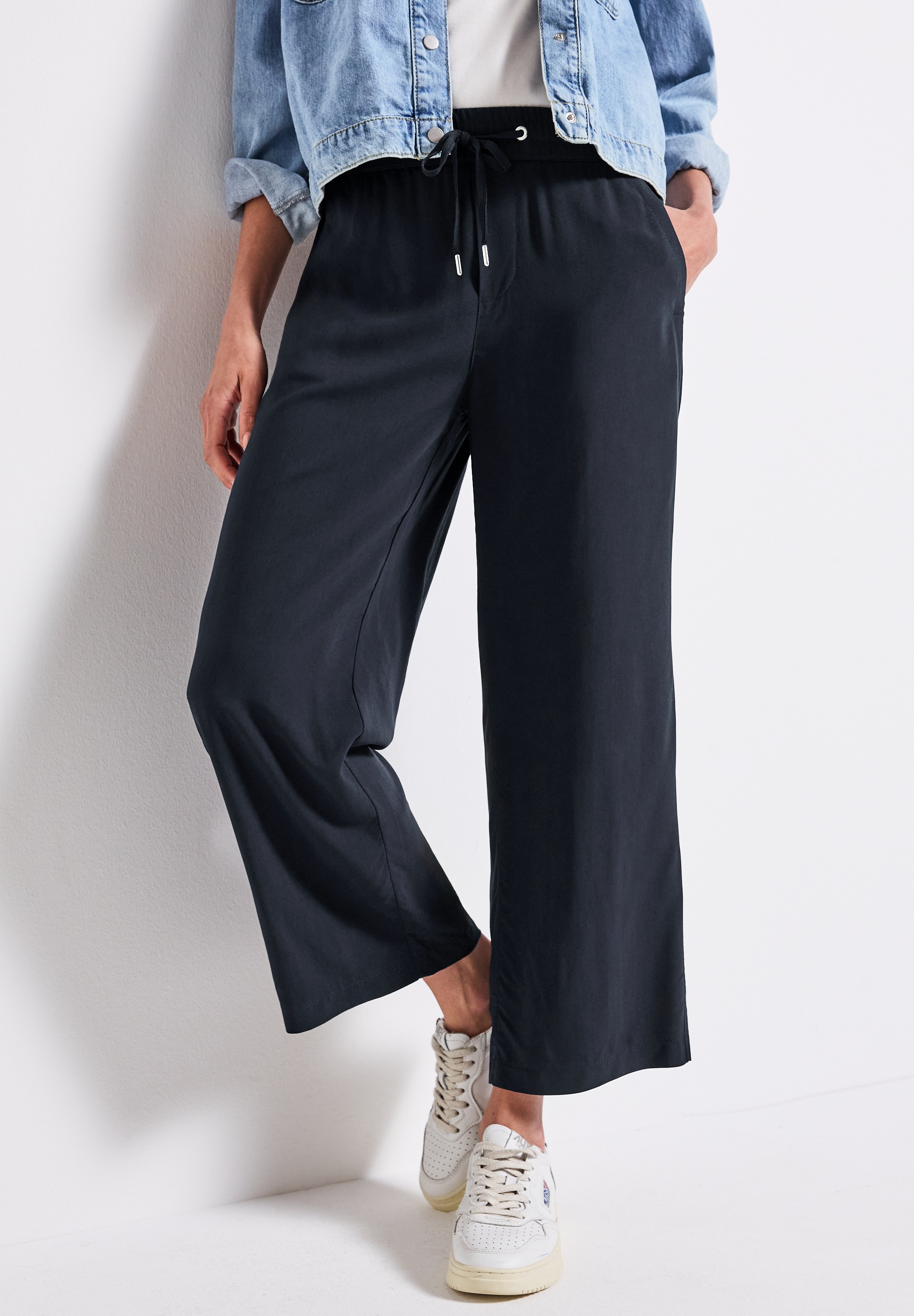 STREET ONE Stoffhose  High Waist