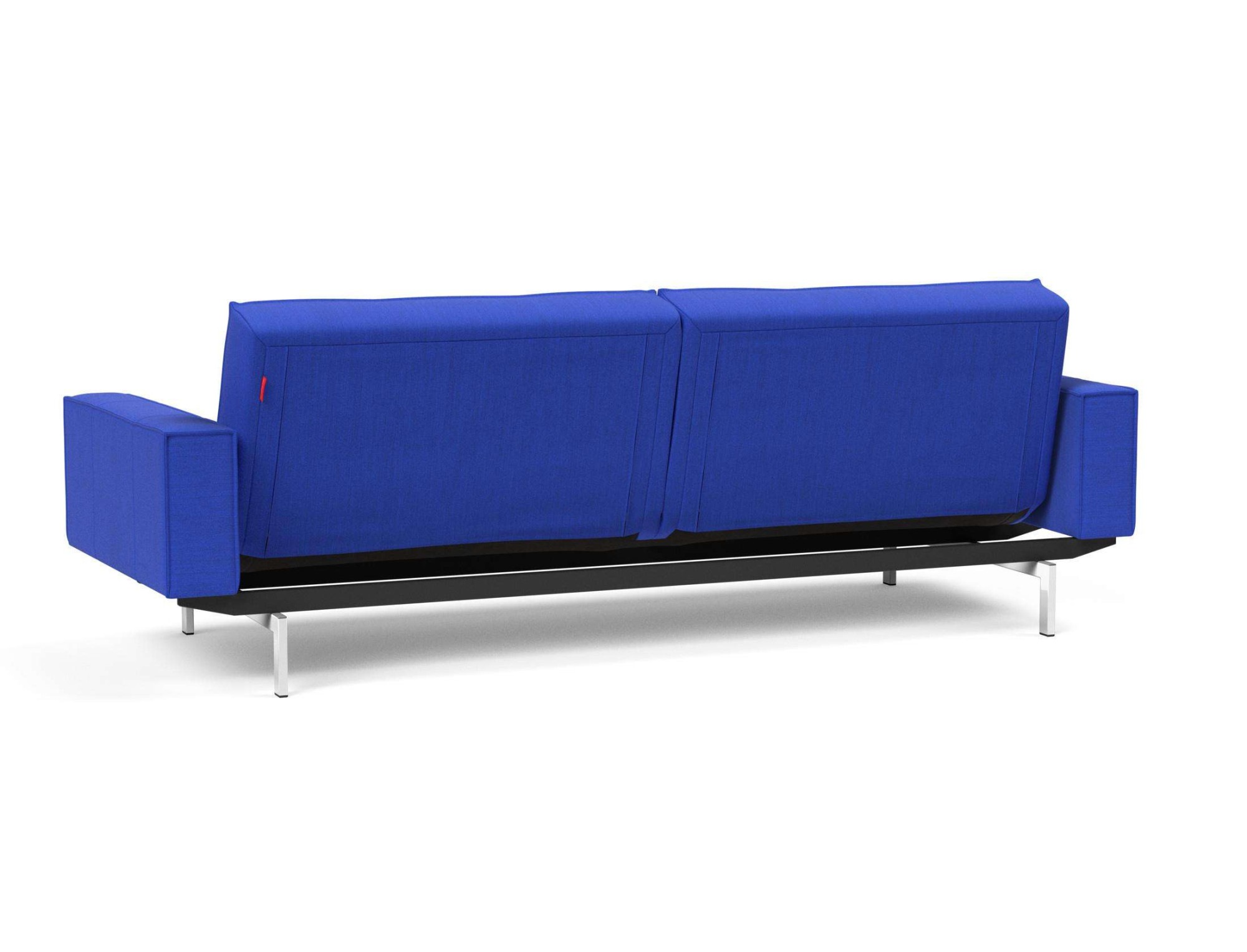 INNOVATION LIVING ™ Schlafsofa »Splitback, Rückenlehnen einzeln verstellbar, mit Federkern« mit chromglänzenden Beinen, in skandinavischen Design