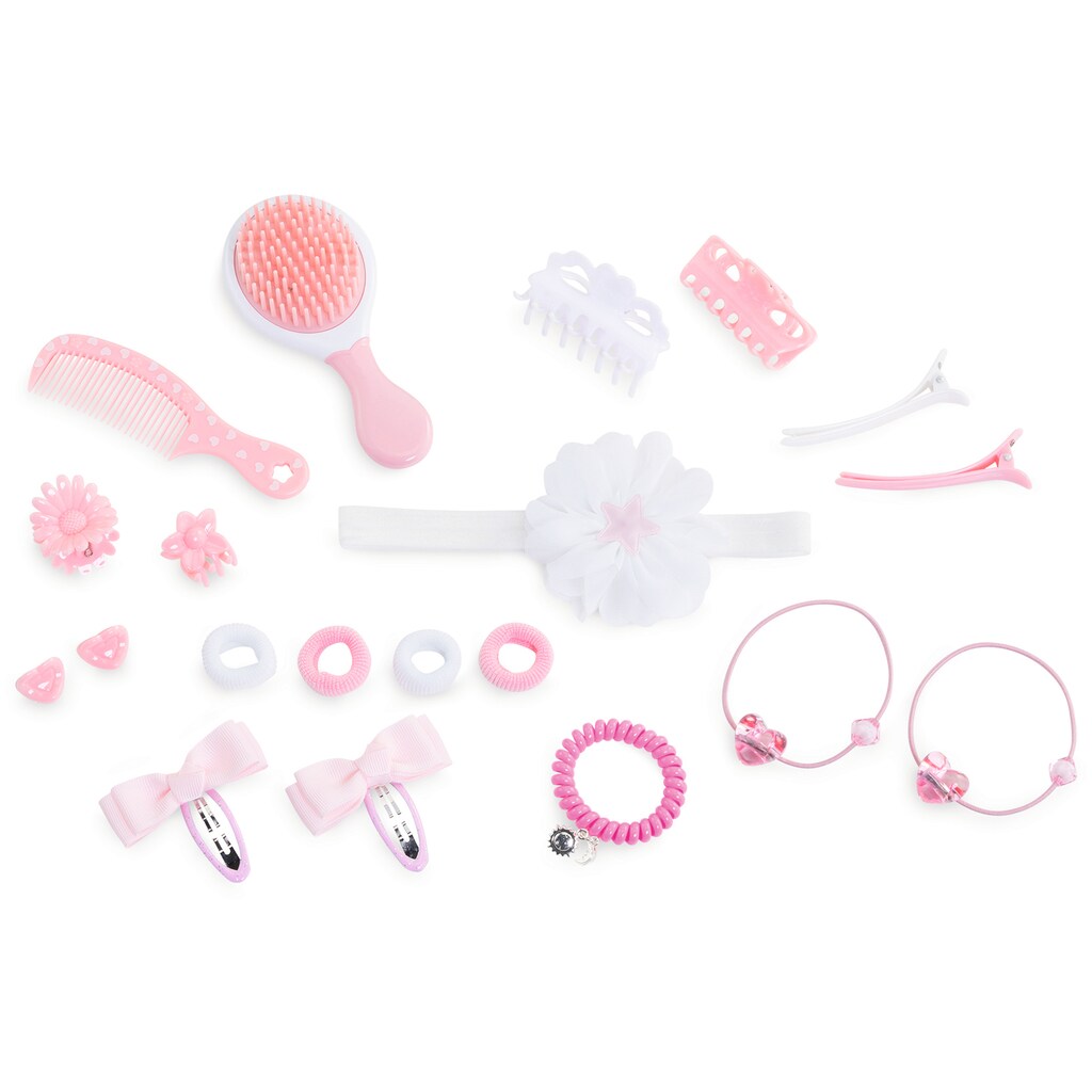 Corolle® Frisierkopf »Hair Stylingkopf«, (Set, 20 tlg.)