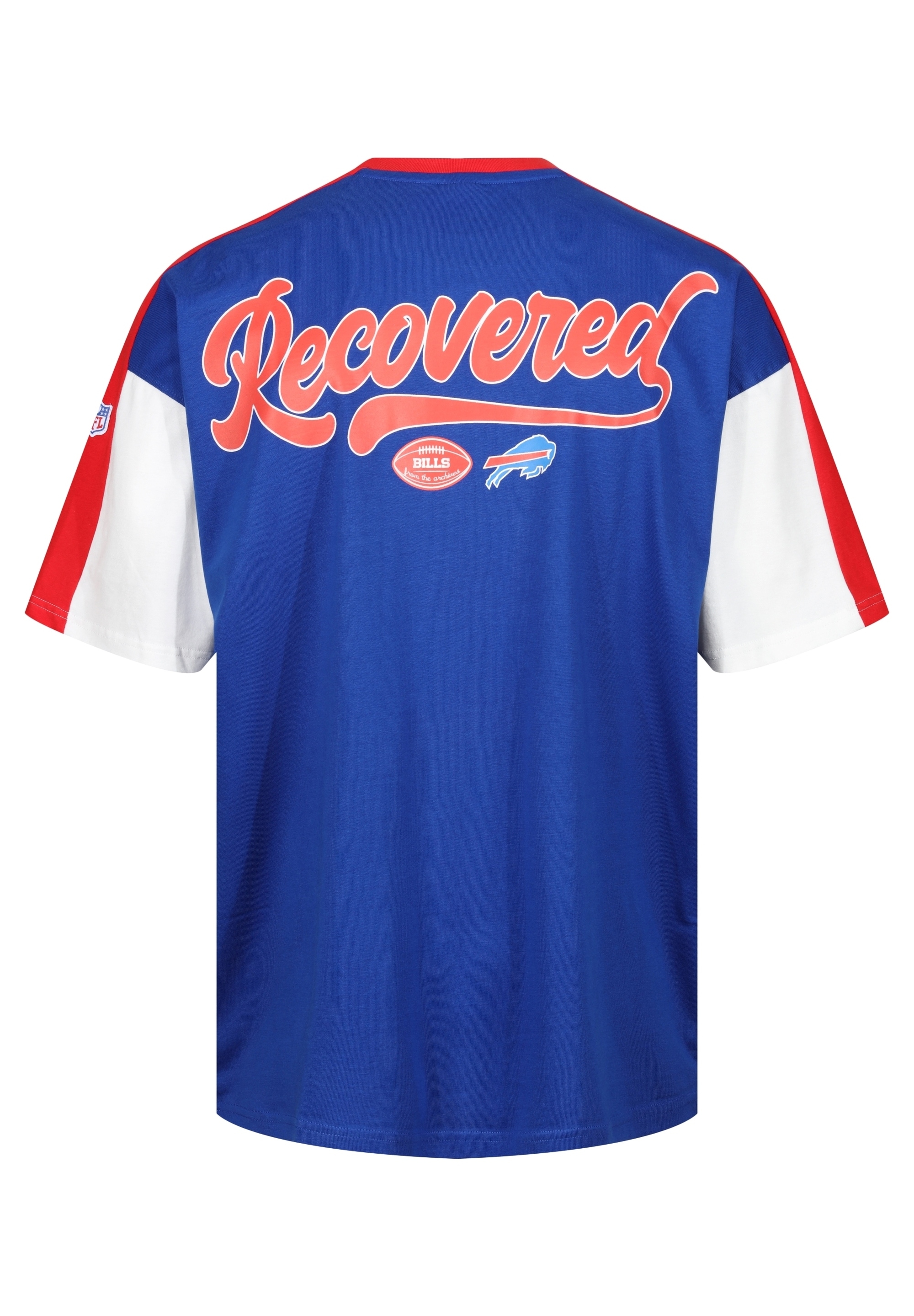 Recovered T-Shirt »NFL Bills Buffalo Cut and Sew Oversized«, (1 tlg.), für alle Buffalo Bills-Fans