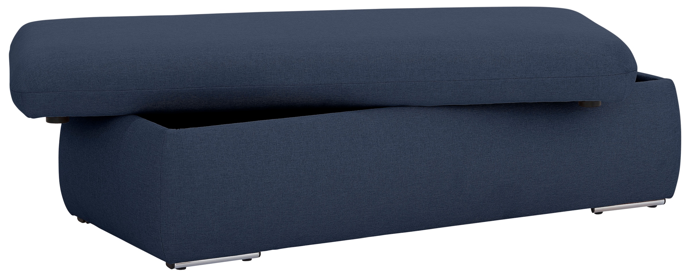 INOSIGN Polsterhocker »Avesa«, Mit großem Staufach, passend zur Serie "Avesa", B/T/H: 136/64/43 cm