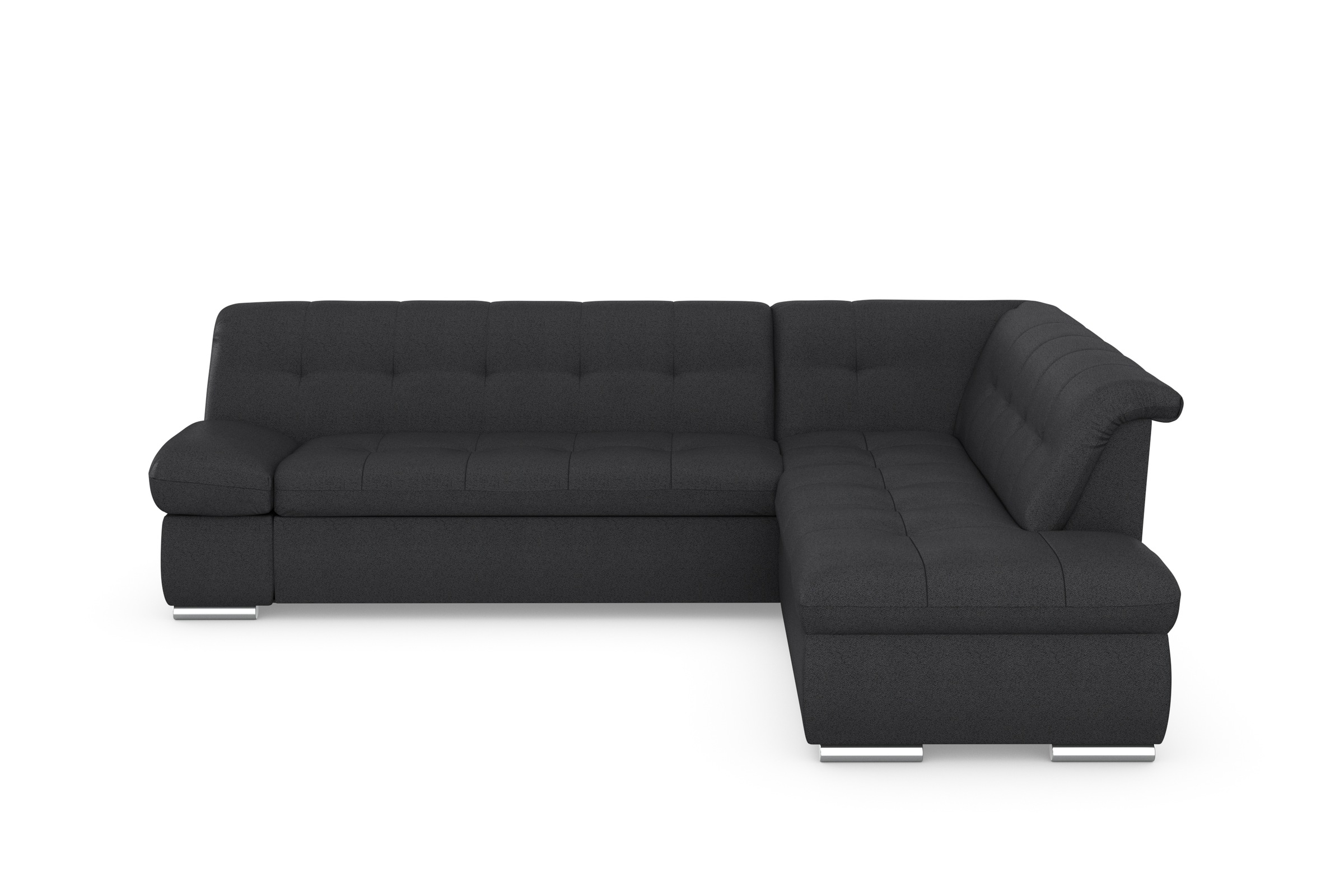 DOMO collection Ecksofa »Mona L-Form«, wahlweise mit Bett- und Armlehnfunktion