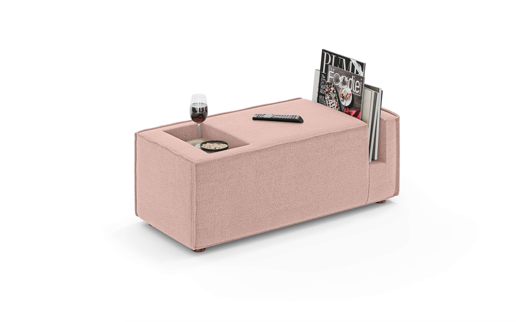 OTTO home Sofaelement "HAILY Tisch für das Modulsofa, Maße B/T/H: 45/100/37 günstig online kaufen