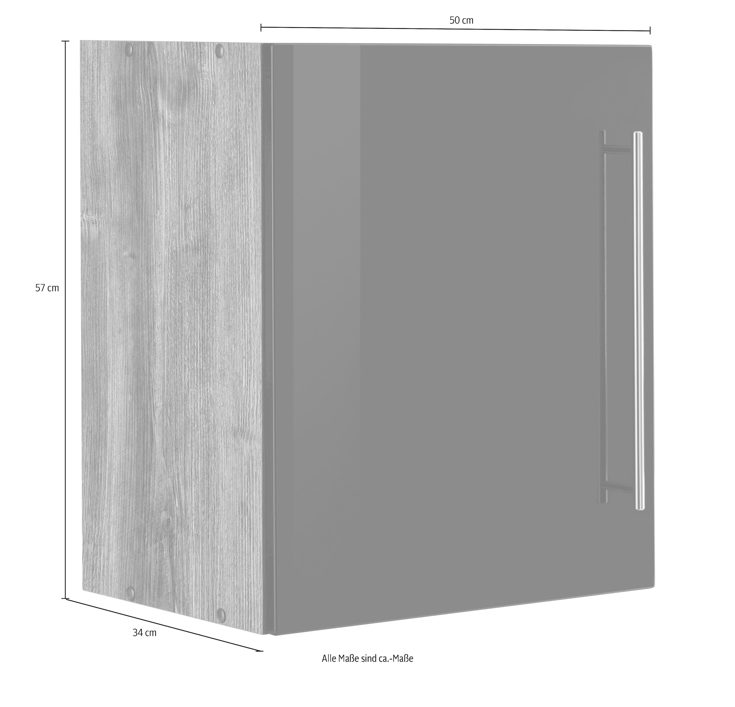 KOCHSTATION Hängeschrank »KS-Samos«, 50 cm breit