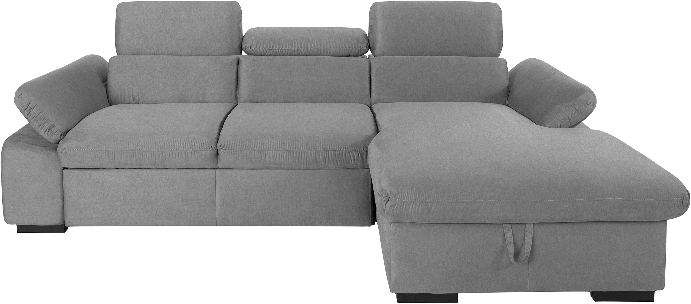 COTTA Ecksofa "Lola L-Form mit Kopfteilfunktion & Hocker" wahlweise mit Bet günstig online kaufen