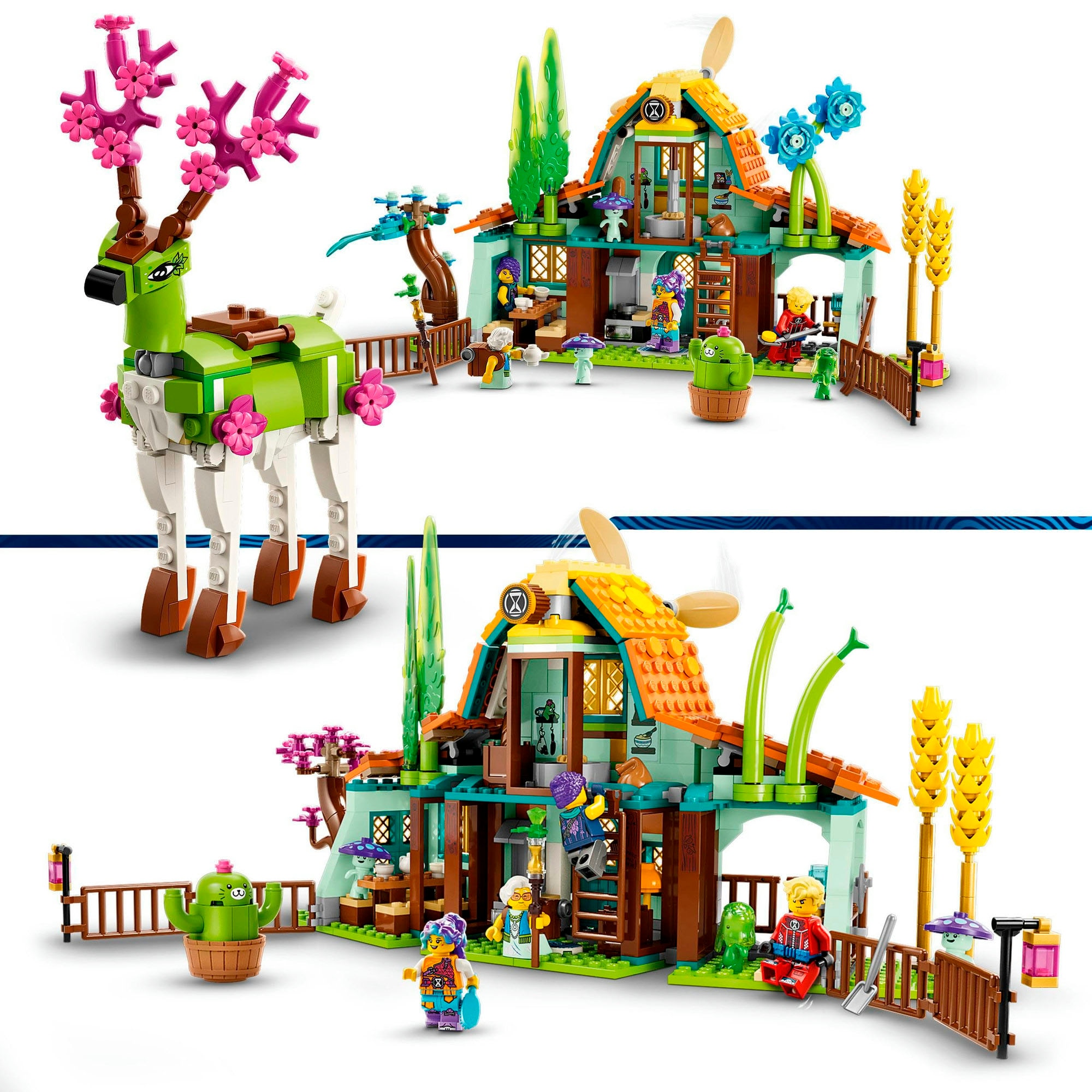LEGO® Konstruktionsspielsteine »Stall der Traumwesen (71459), LEGO® DREAMZzz™«, (681 St.), Made in Europe