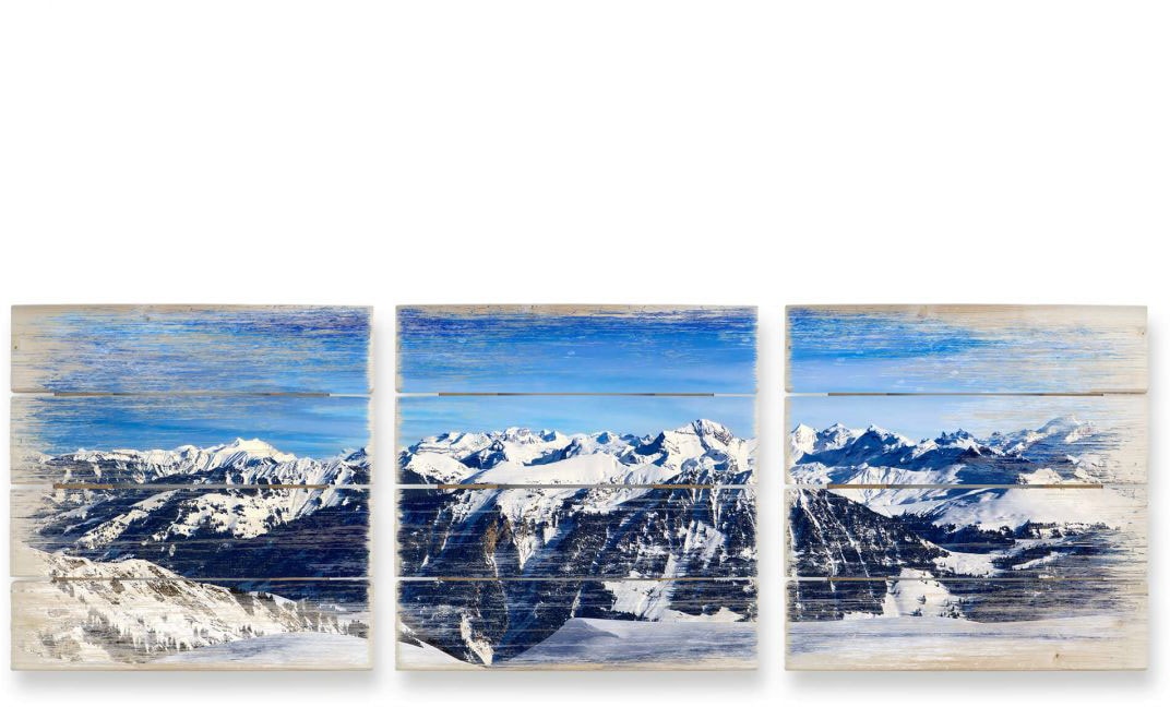 Bilder kaufen Mehrteilige 3 St.) | »Alpenpanorama BAUR (Set, Collage«, Natur Wall-Art